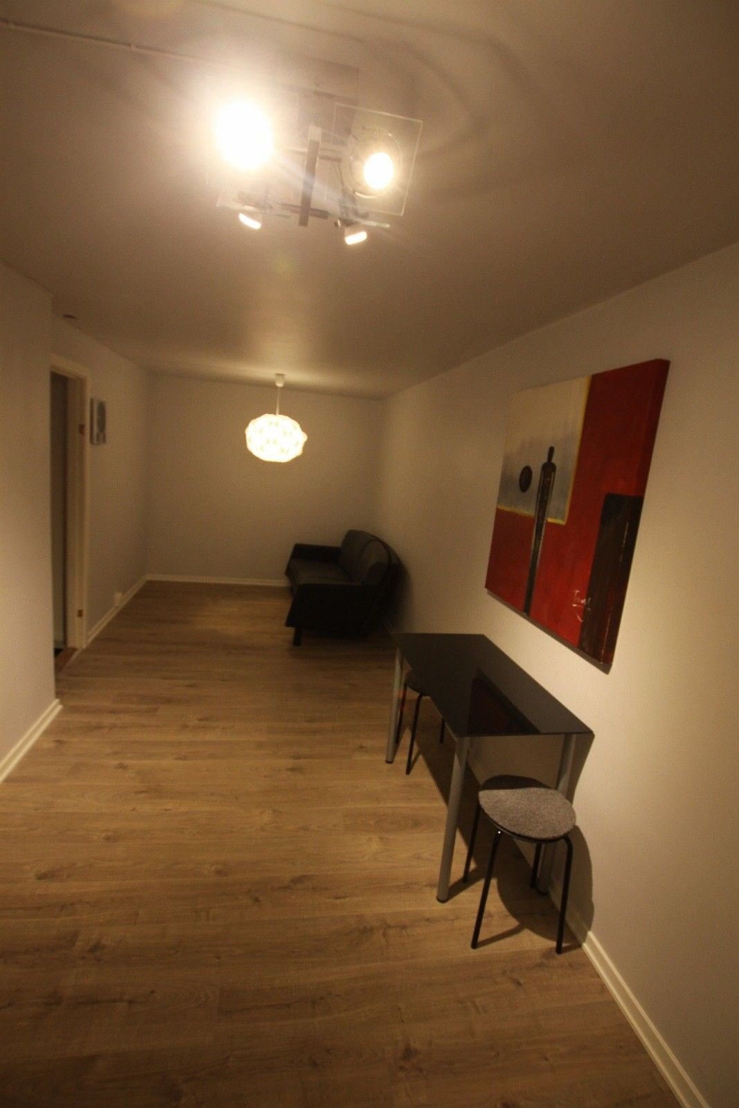 Fellesområdet fra kjøkken mot stue Galleribilde