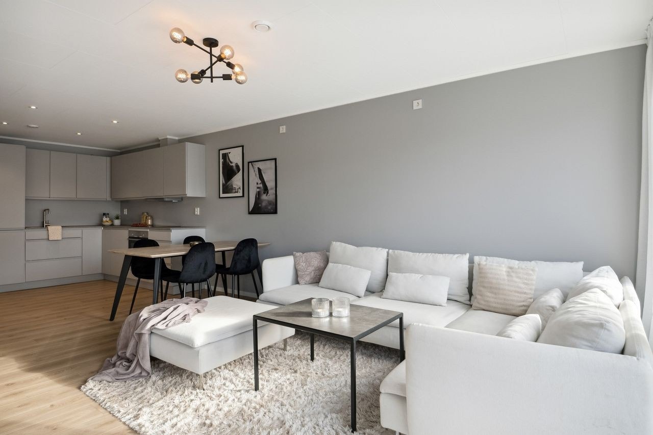 Leiligheten er møblert med møbler vist på bildet Galleribilde