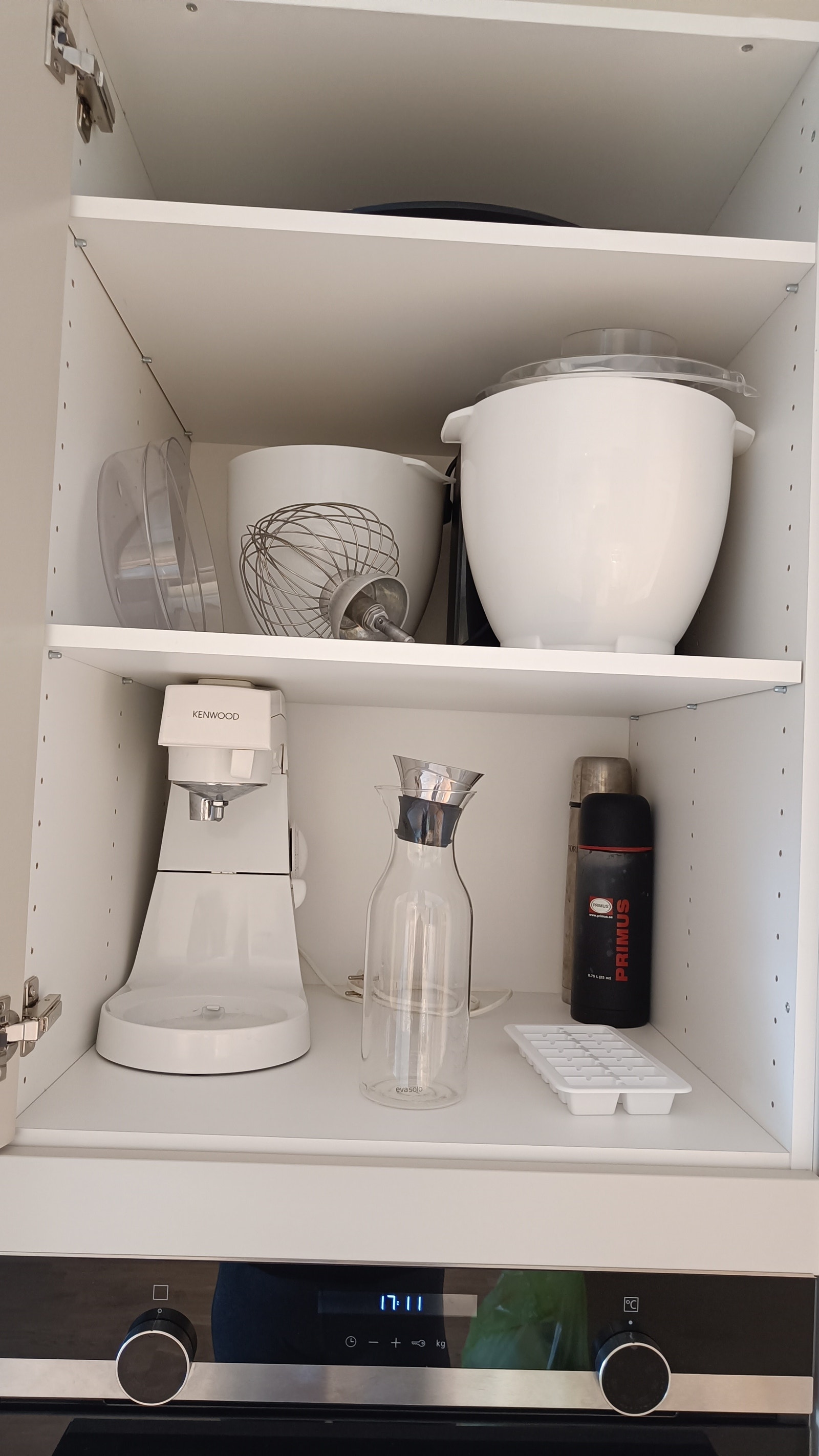 Bilde viser hva som er inne i skapene ved utleie. Galleribilde