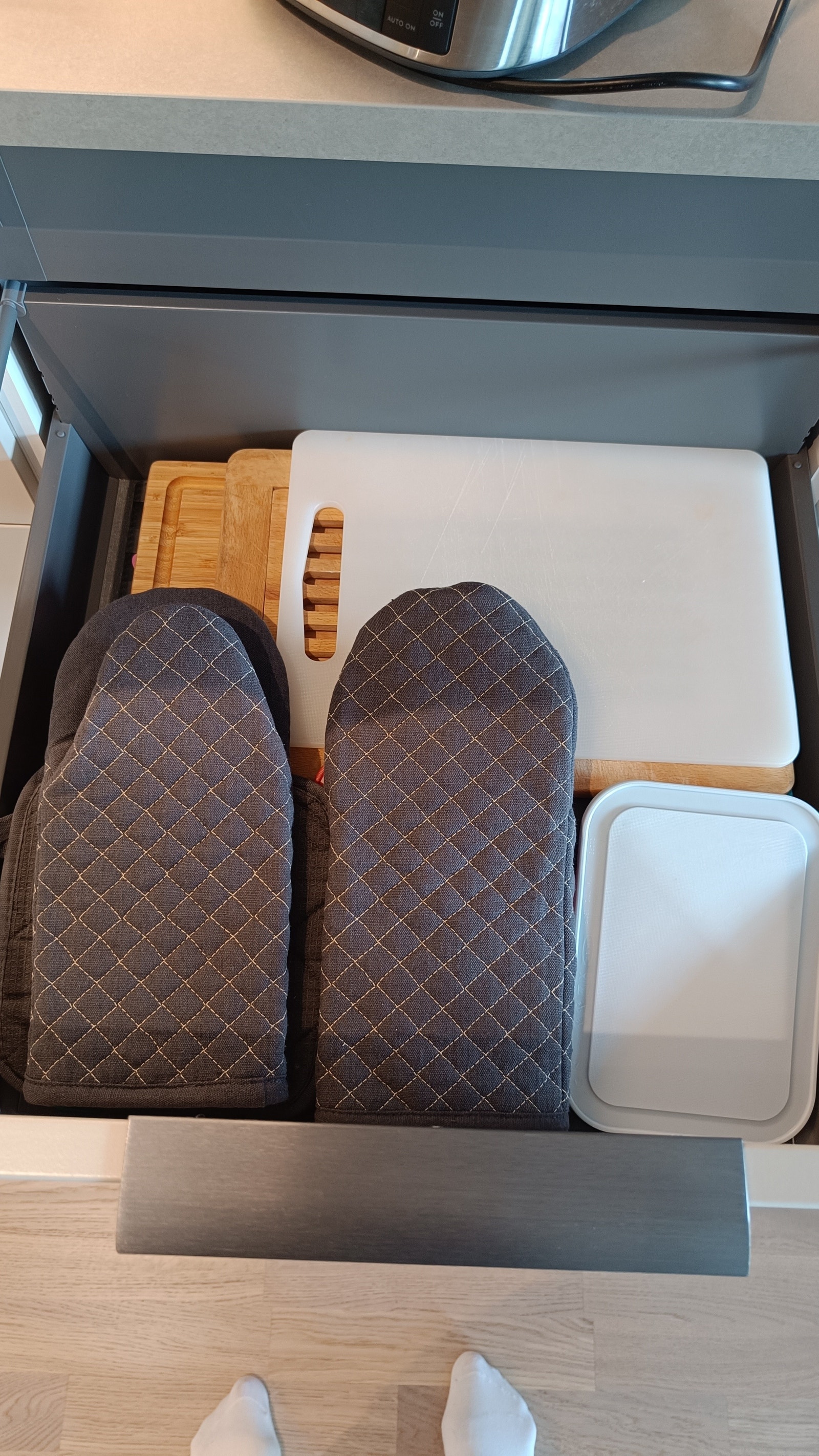 Bilde viser hva som er inne i skapene ved utleie. Galleribilde