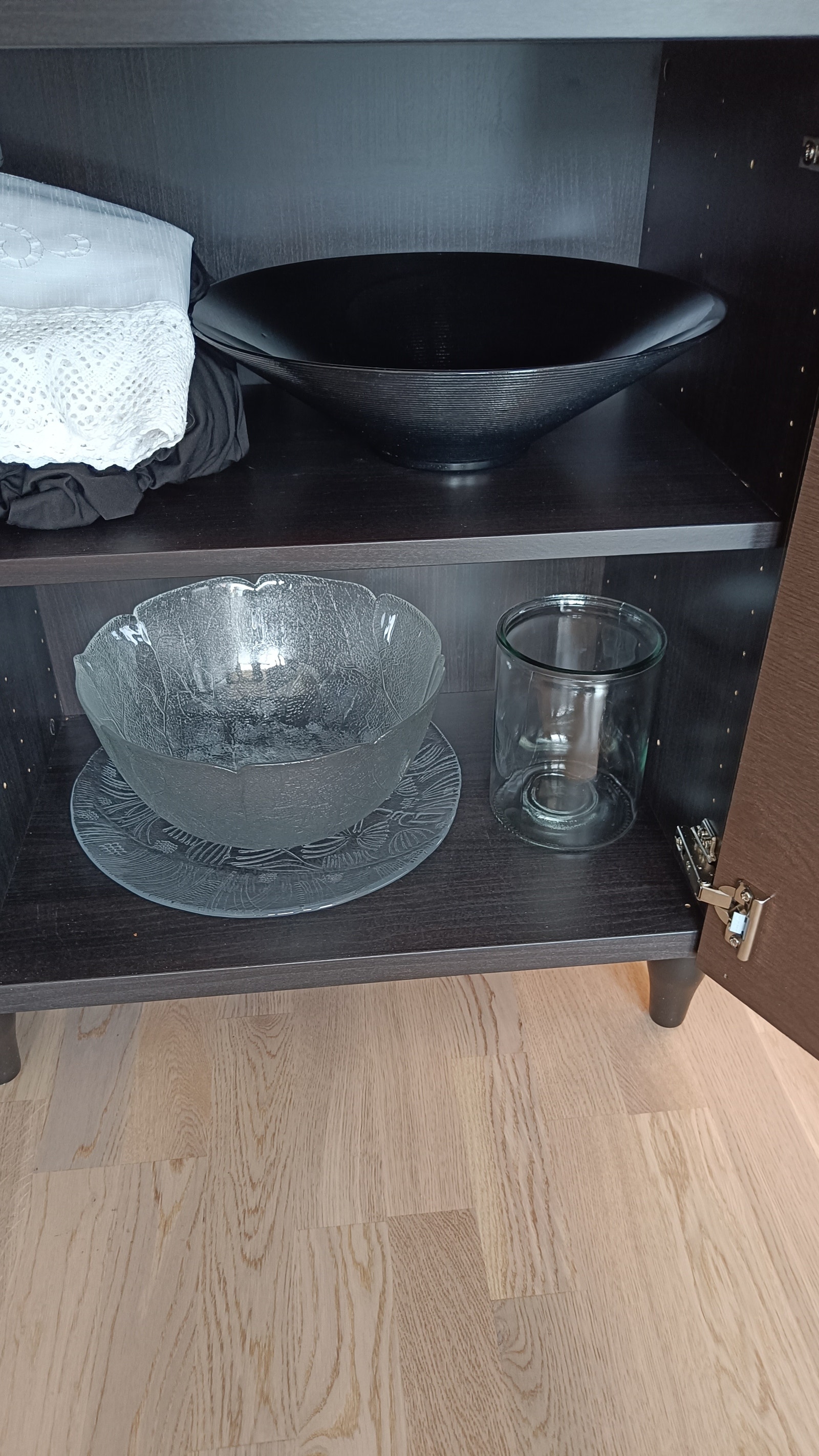 Bilde viser hva som er inne i skapene ved utleie. Galleribilde