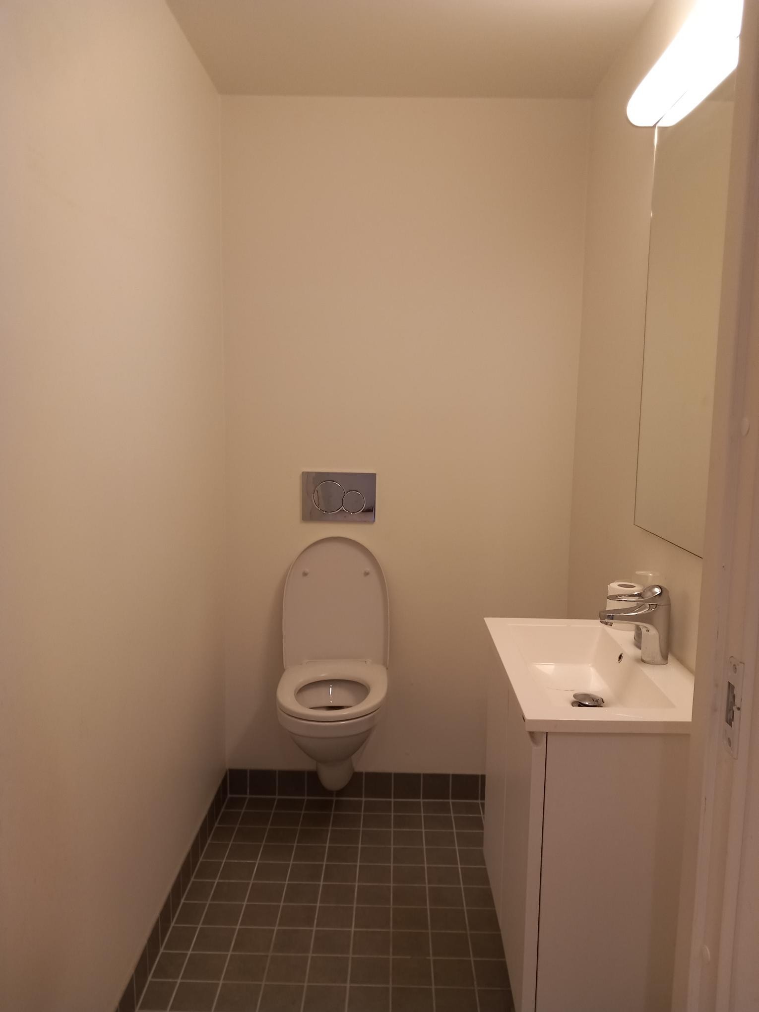 Toalettrom Galleribilde