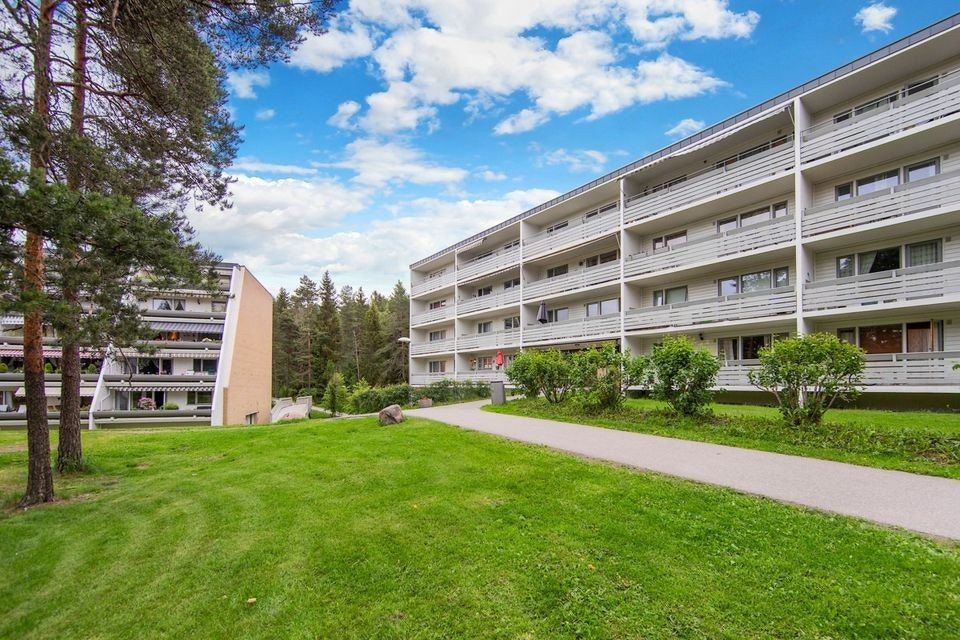 Fasade sommer Galleribilde