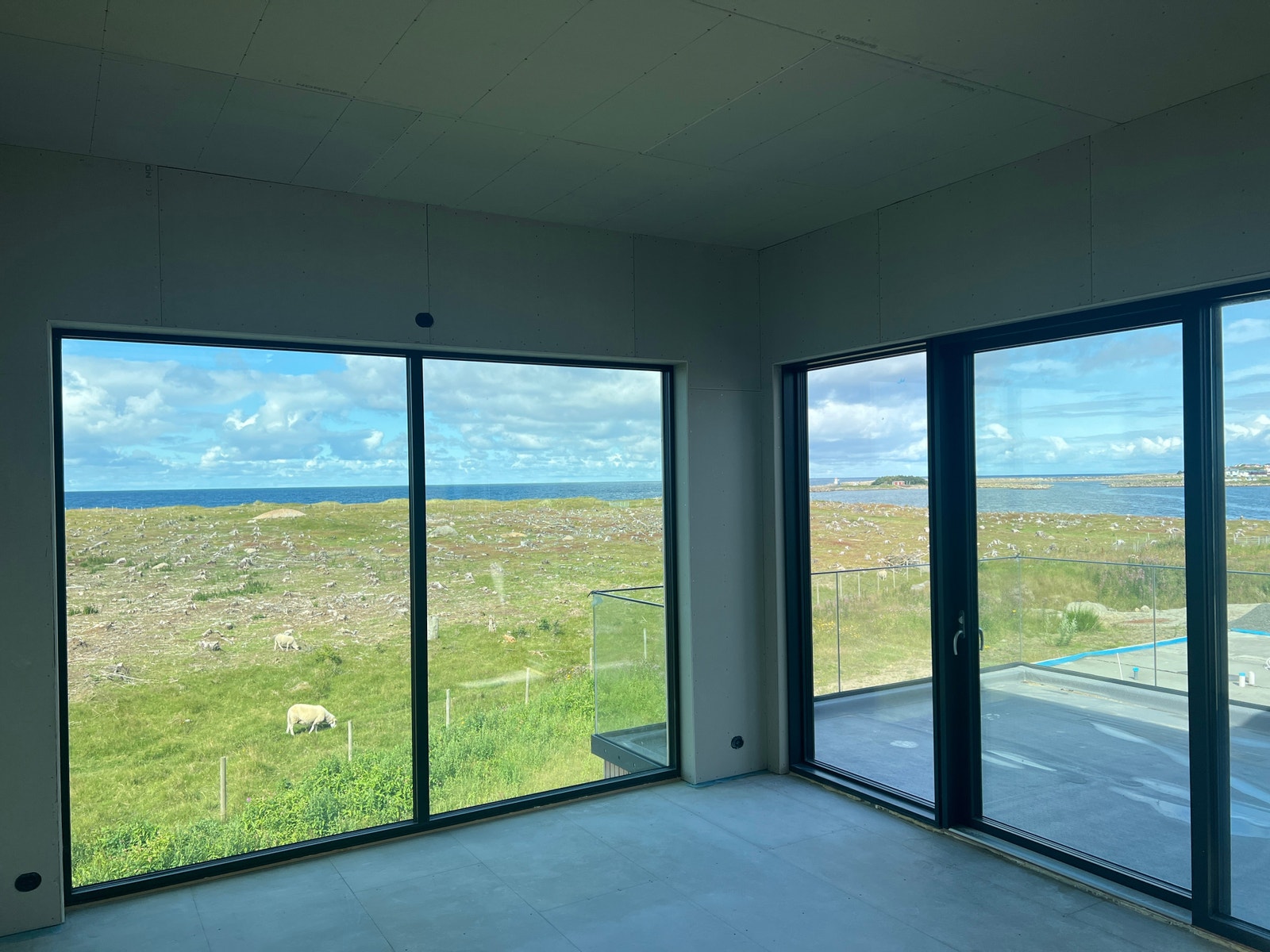 Utsikt fra stua Galleribilde