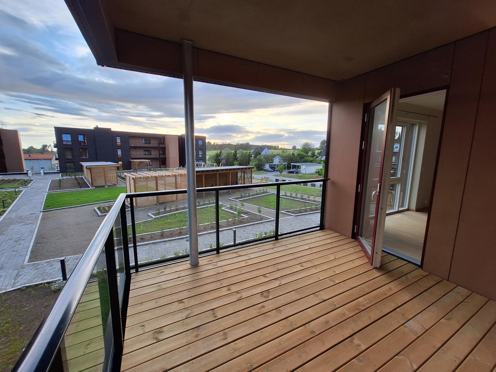 Balkong på 10 m2 Galleribilde