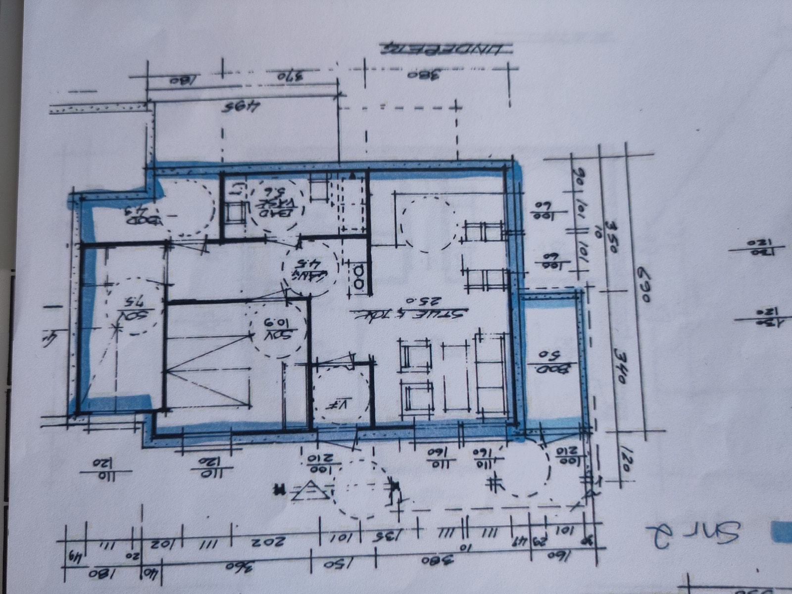 Tegning av leiligheten. Galleribilde