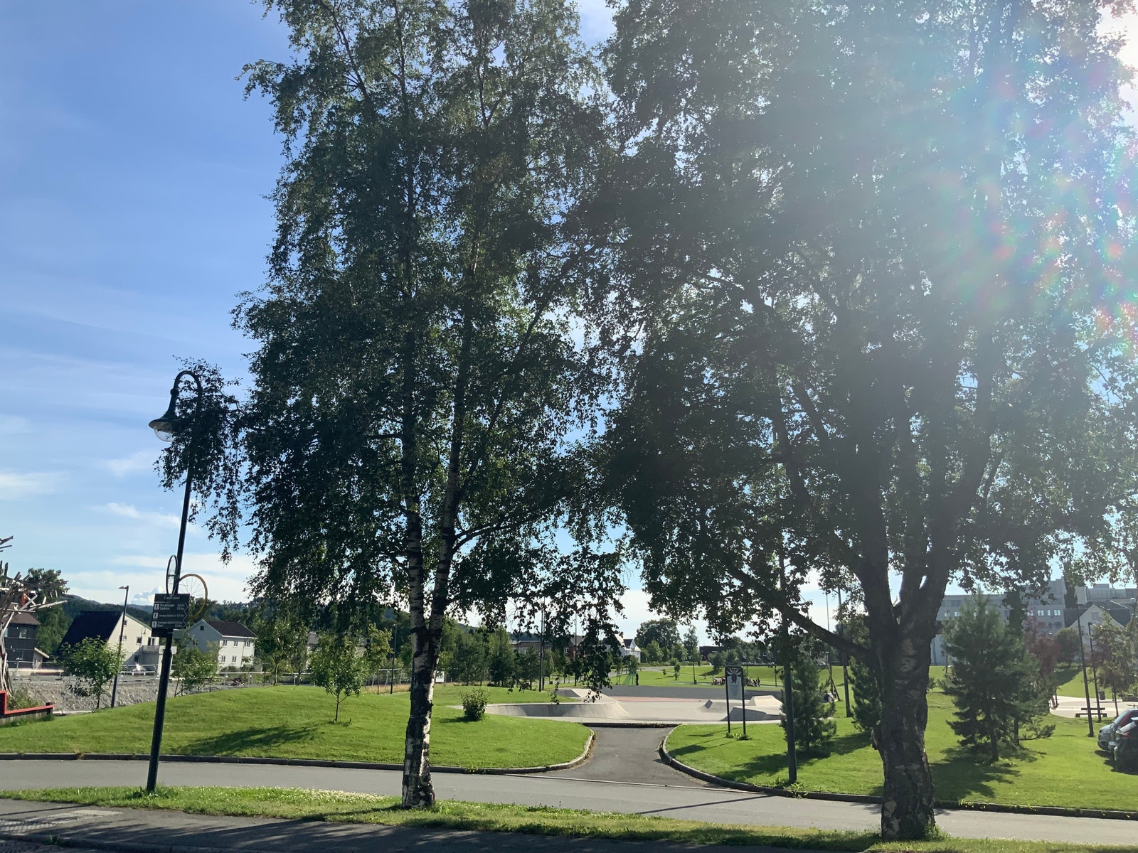 Park som nærmeste nabo Galleribilde