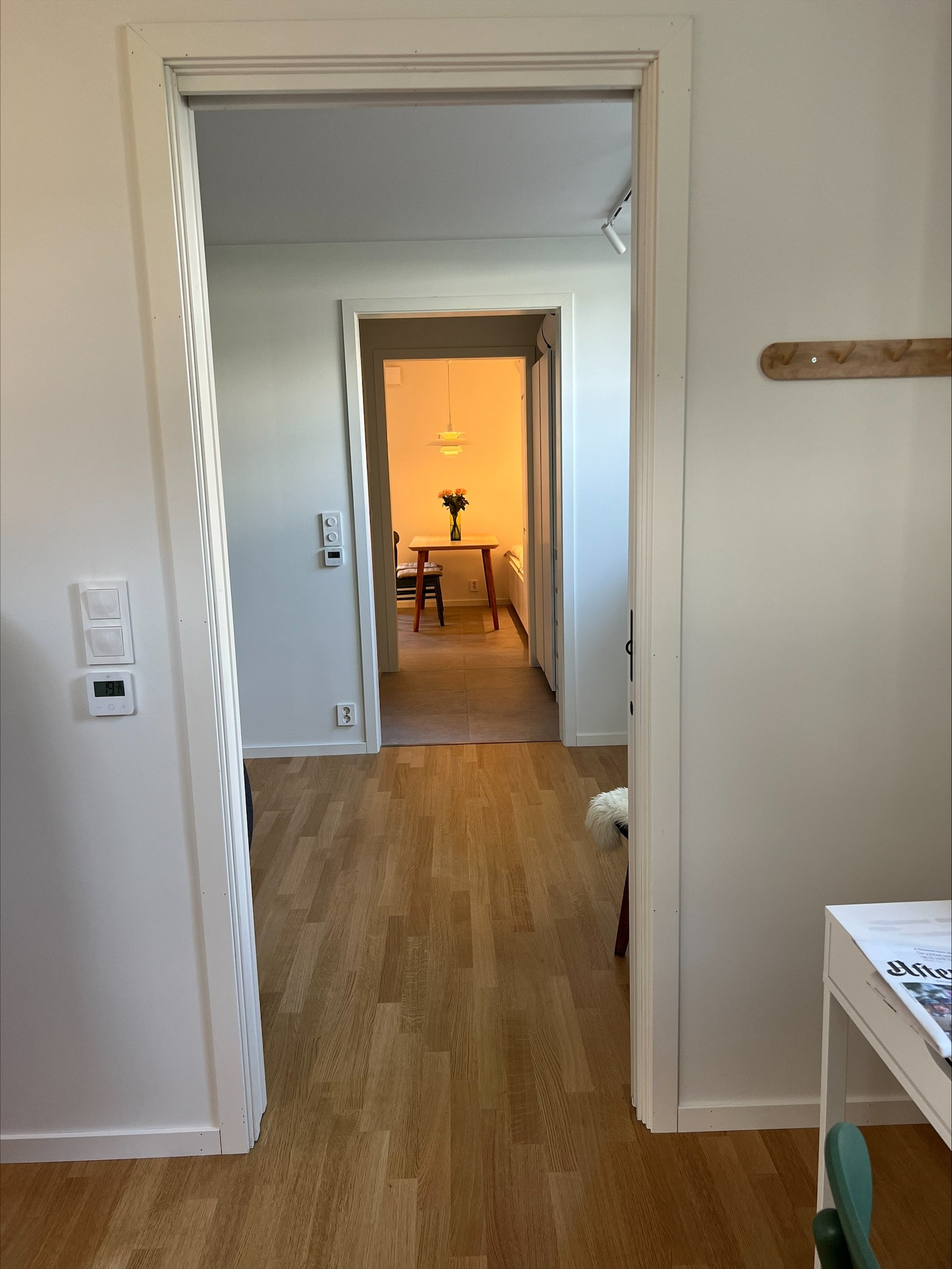 Bilde fra soverom til kjøkken Galleribilde