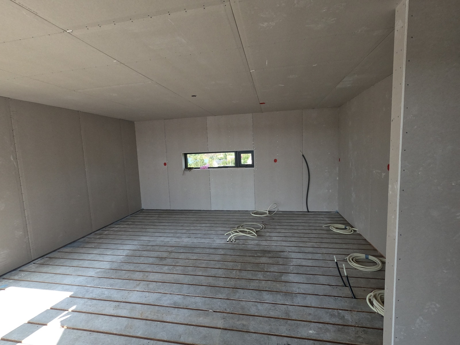 kjøkken klar for valg av interiør og overflatebehandling. Galleribilde