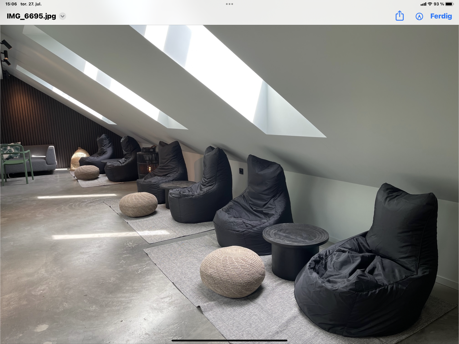 Felles stue - sosial rom Galleribilde