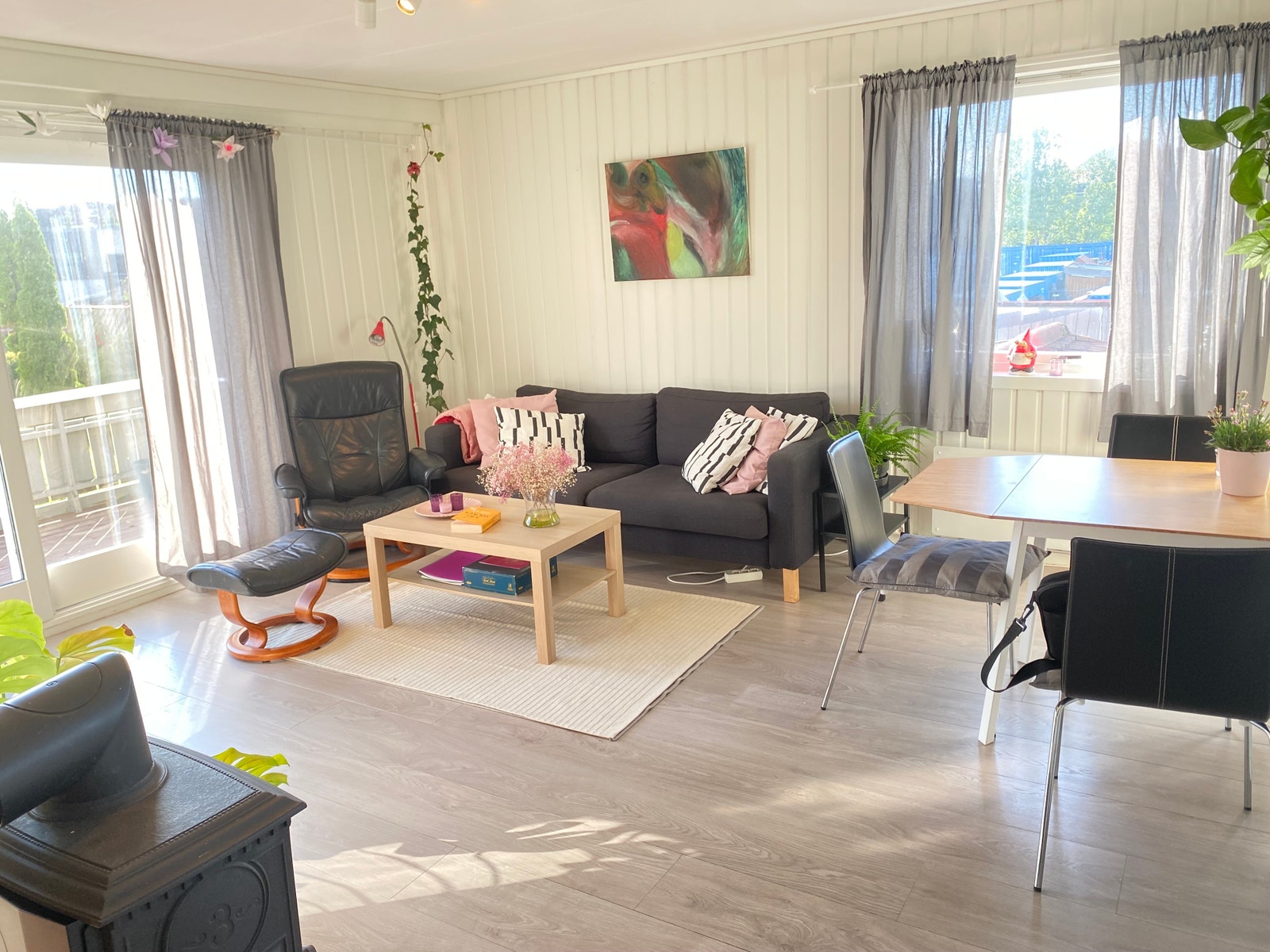 Stue med spiseplass Galleribilde