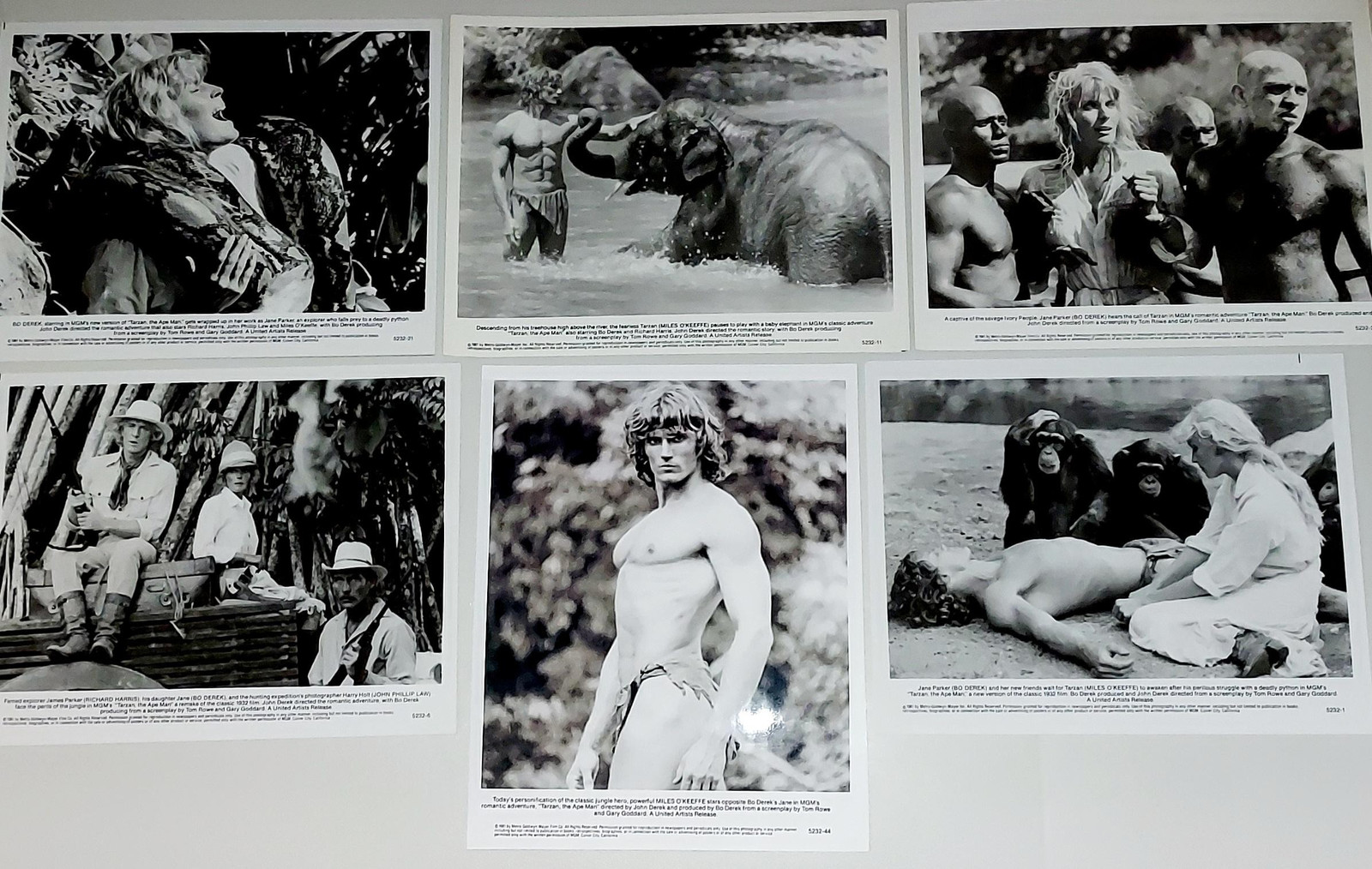 6 STILLS/PHOTO.TARZAN,THE APE MAN 1981.BO DEREK. | FINN torget