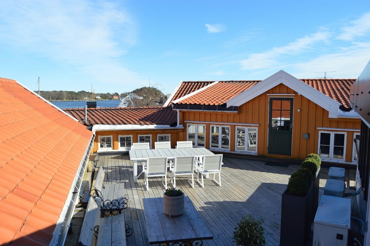 Felles takterrasse Galleribilde