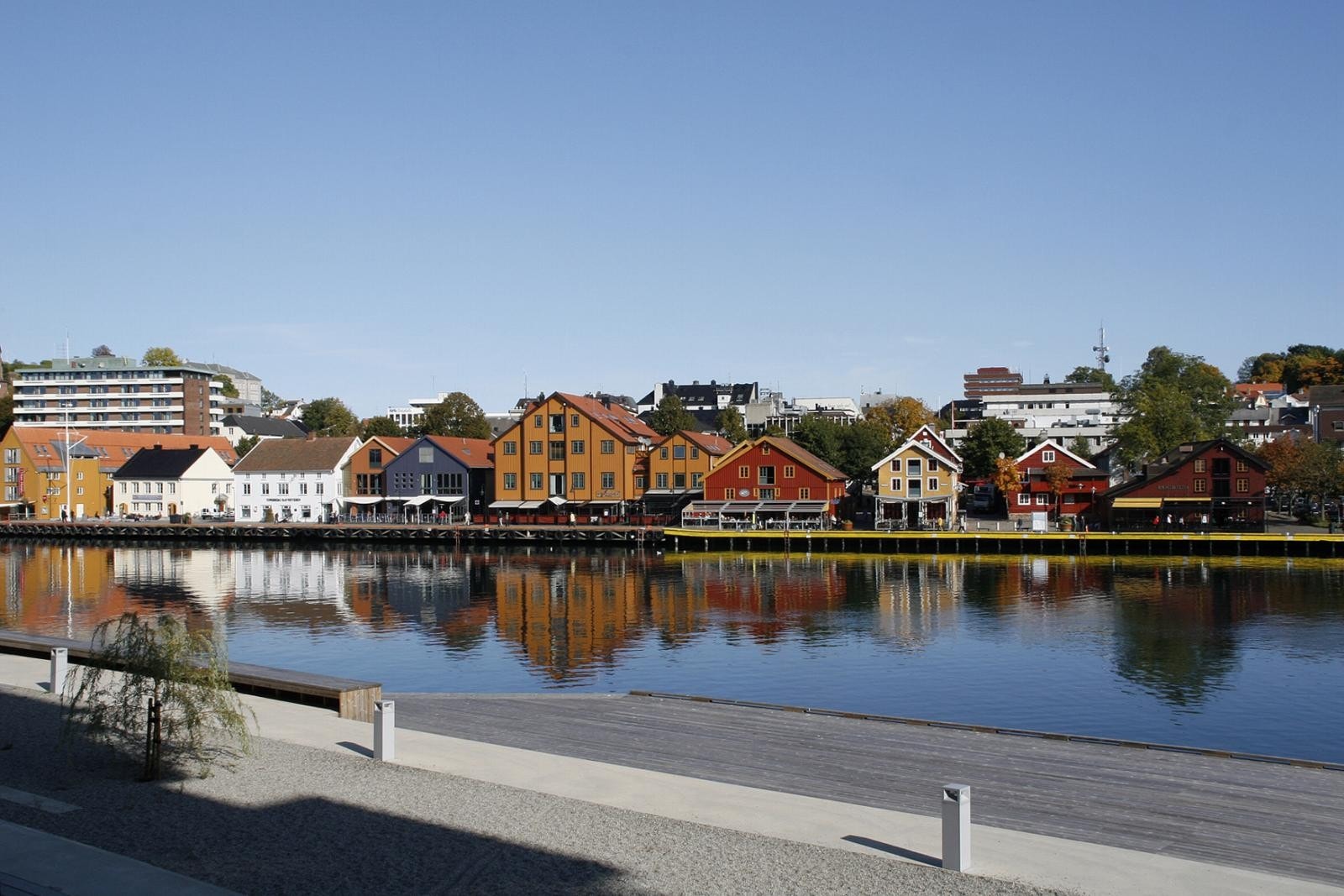 Byens bryggemiljø har et hav av serveringssteder, kulturtilbud og bryggeanlegg. Galleribilde