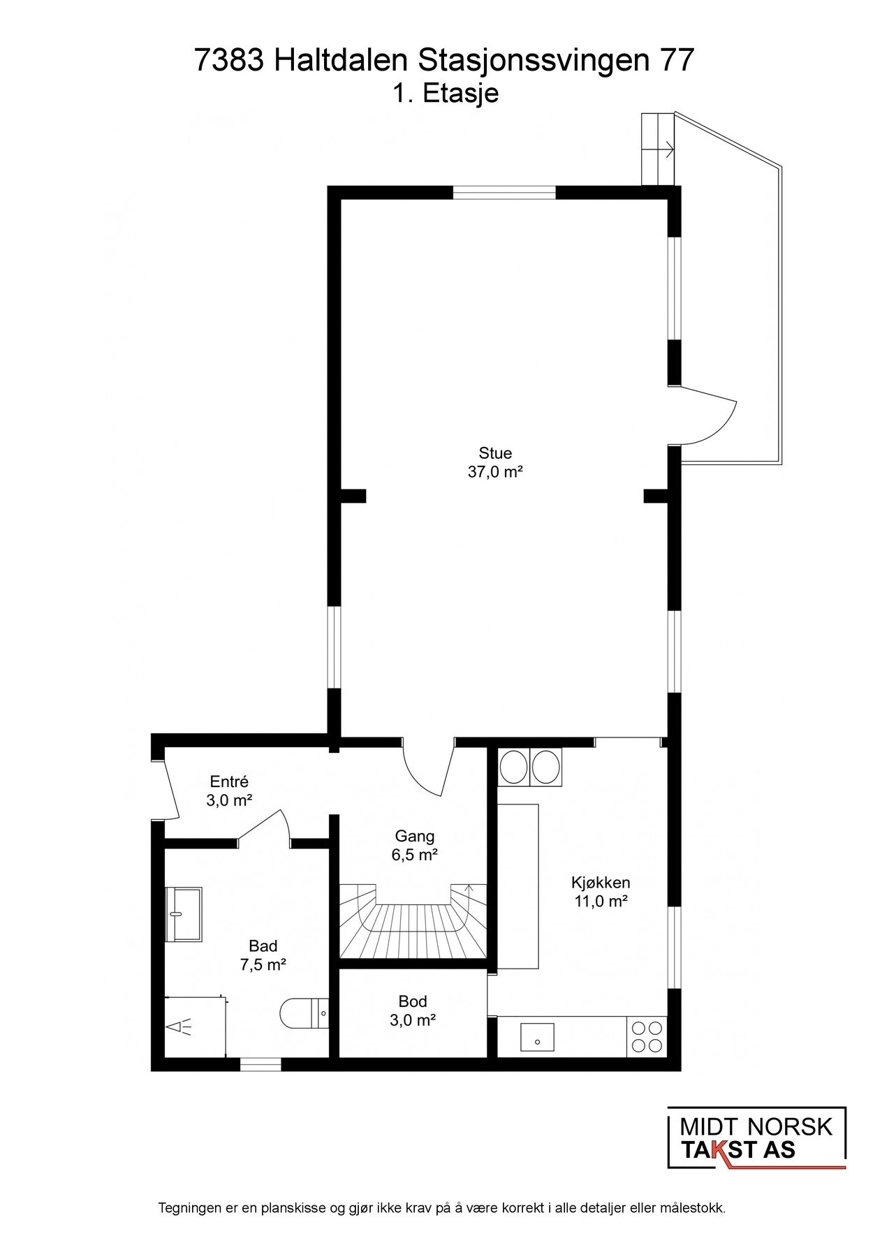 Planskisse. Galleribilde