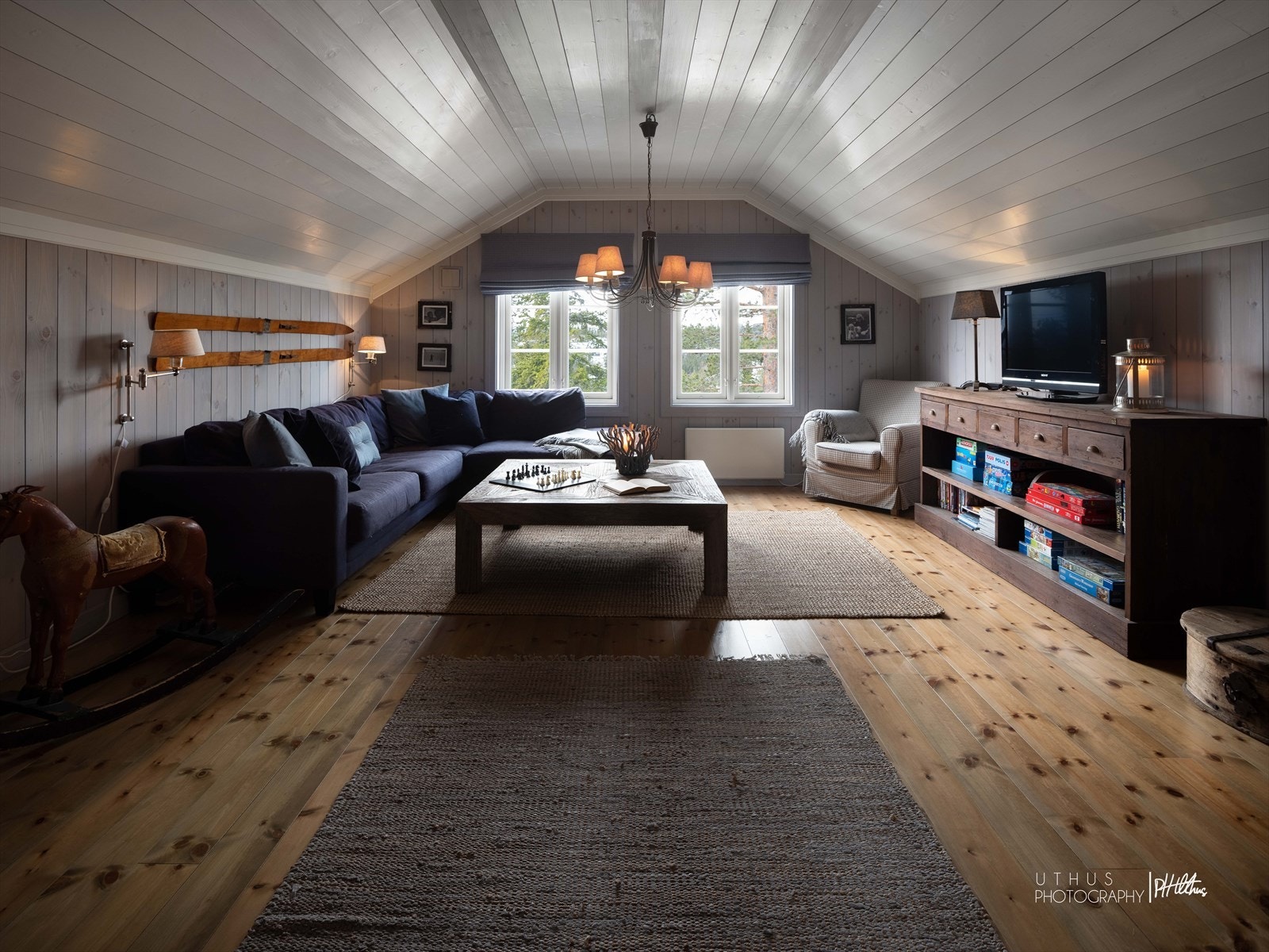 Loftstue Galleribilde