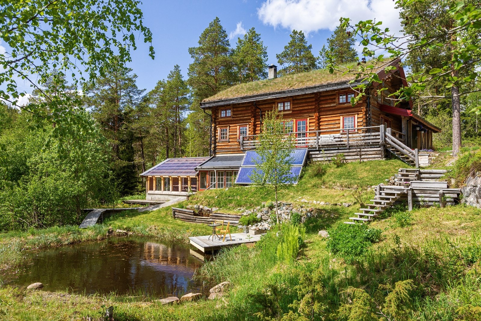 Egen hagedam foran huset Galleribilde