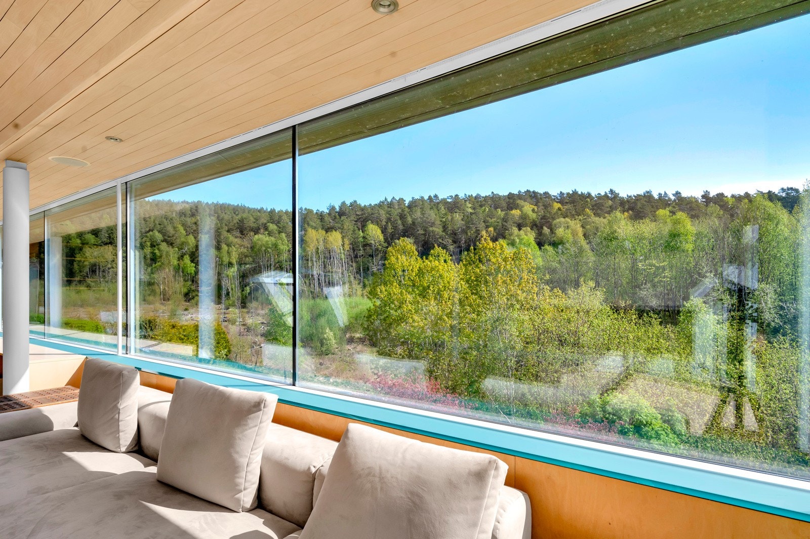 Fritt og usjenert på toppen av en åsrygg. Galleribilde