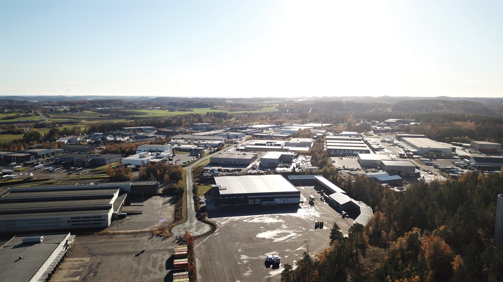 Ca 150-200 bedrifter er etablert på området Galleribilde