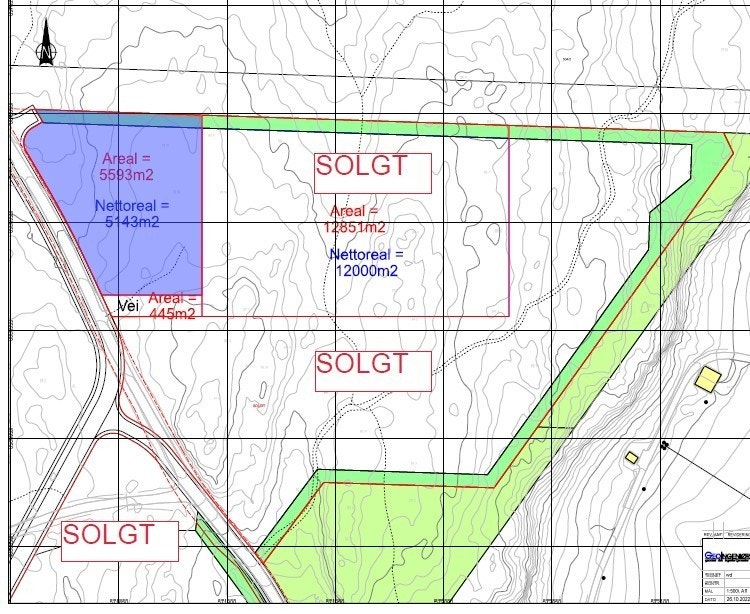 Aktuell tomt Galleribilde