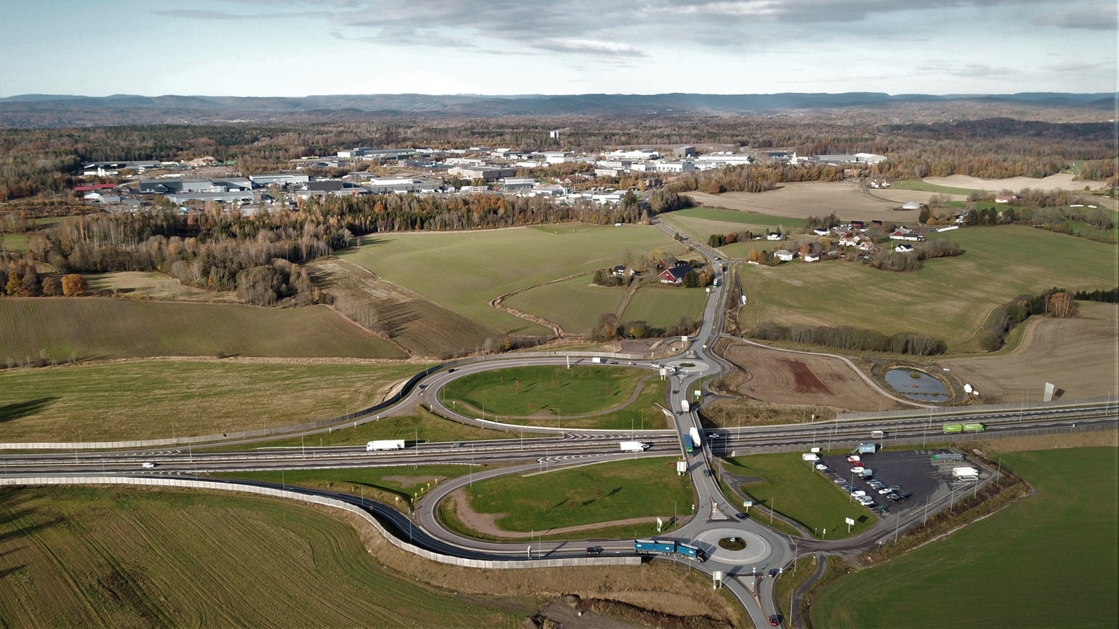 Borgeskogen Næringsområde rett ved E18 Galleribilde