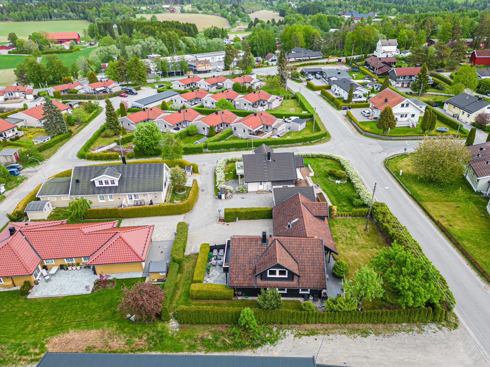 Dronebilde. Galleribilde