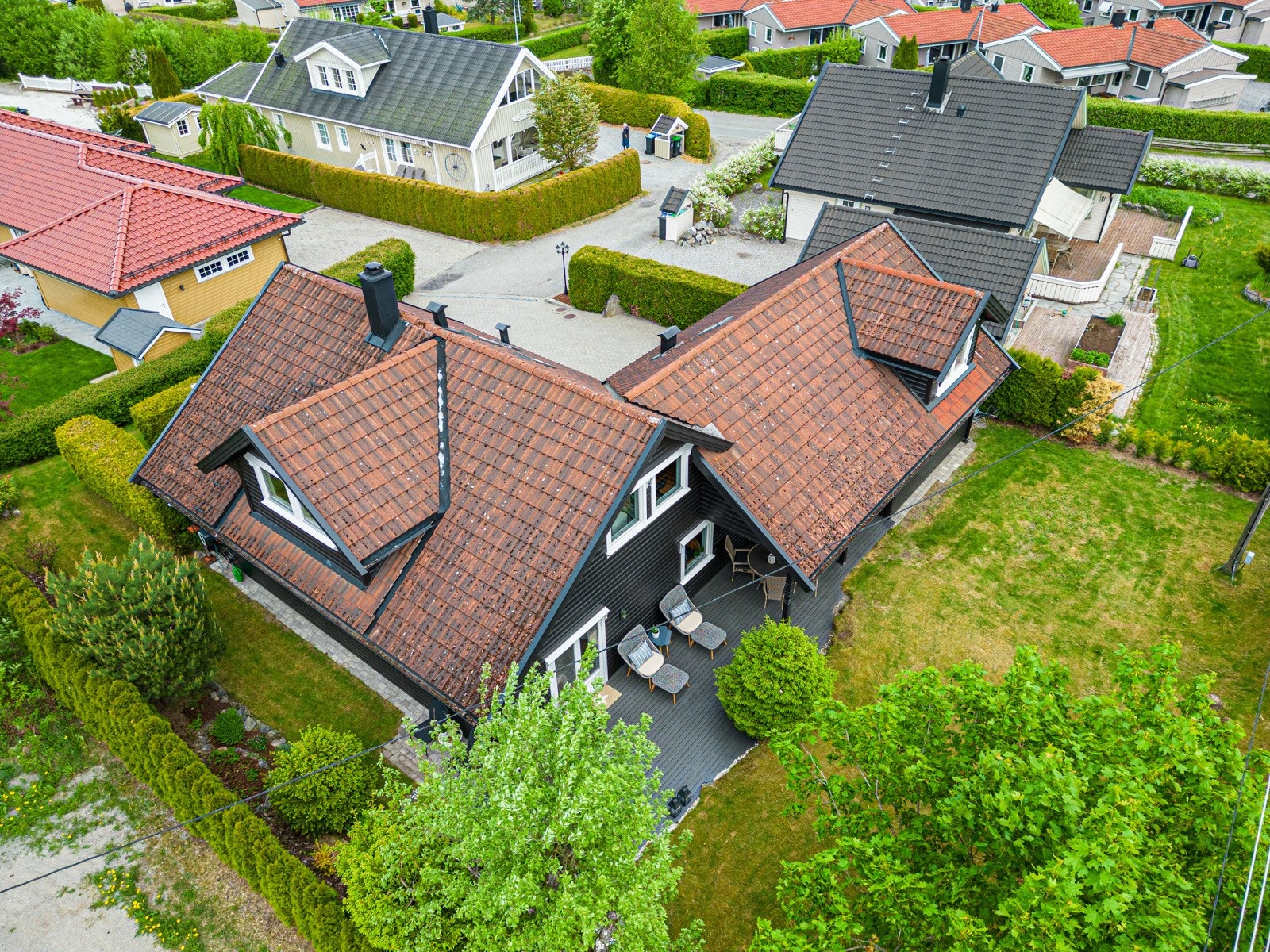 Dronebilde. Galleribilde