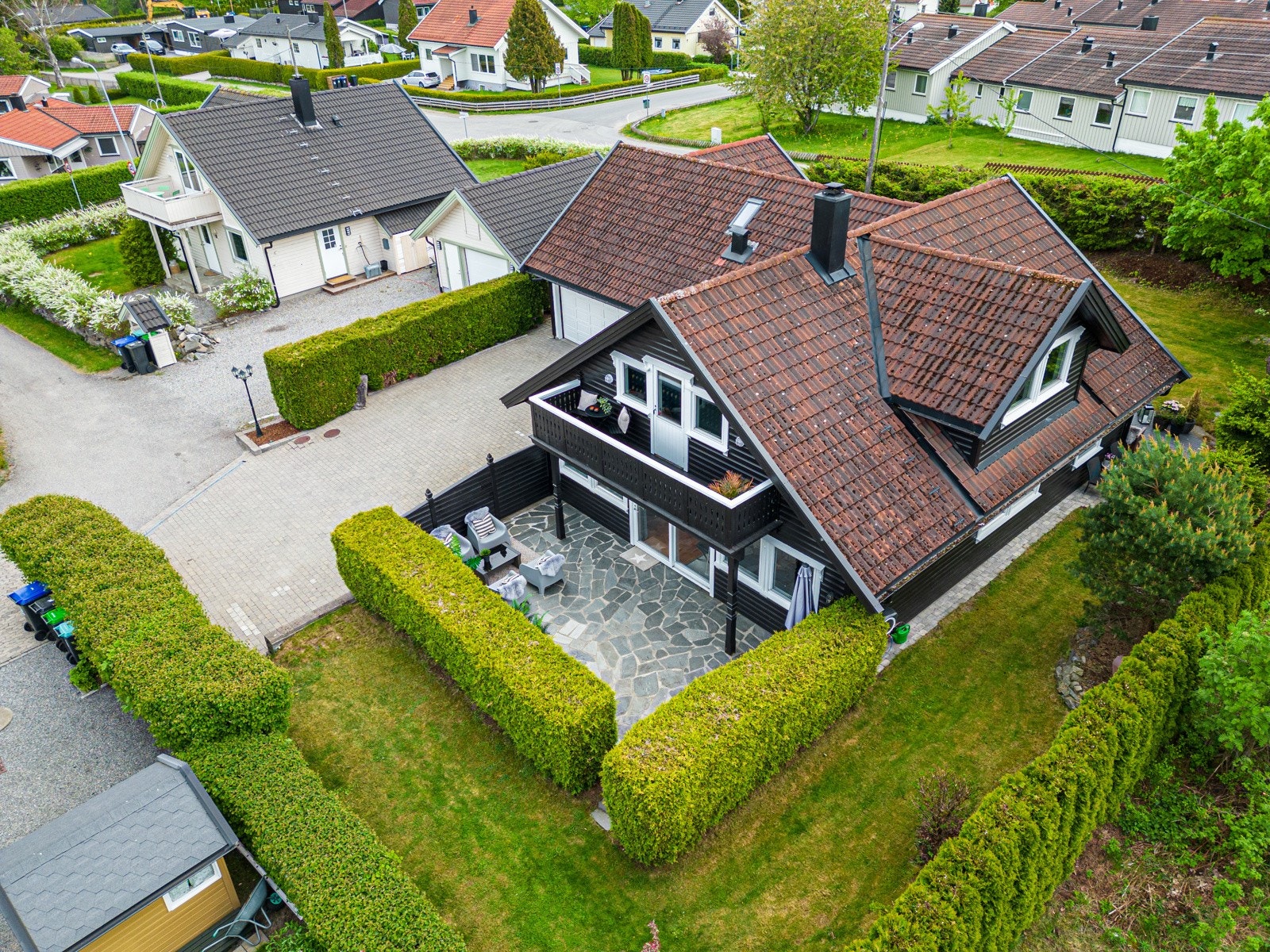 Dronebilde. Galleribilde