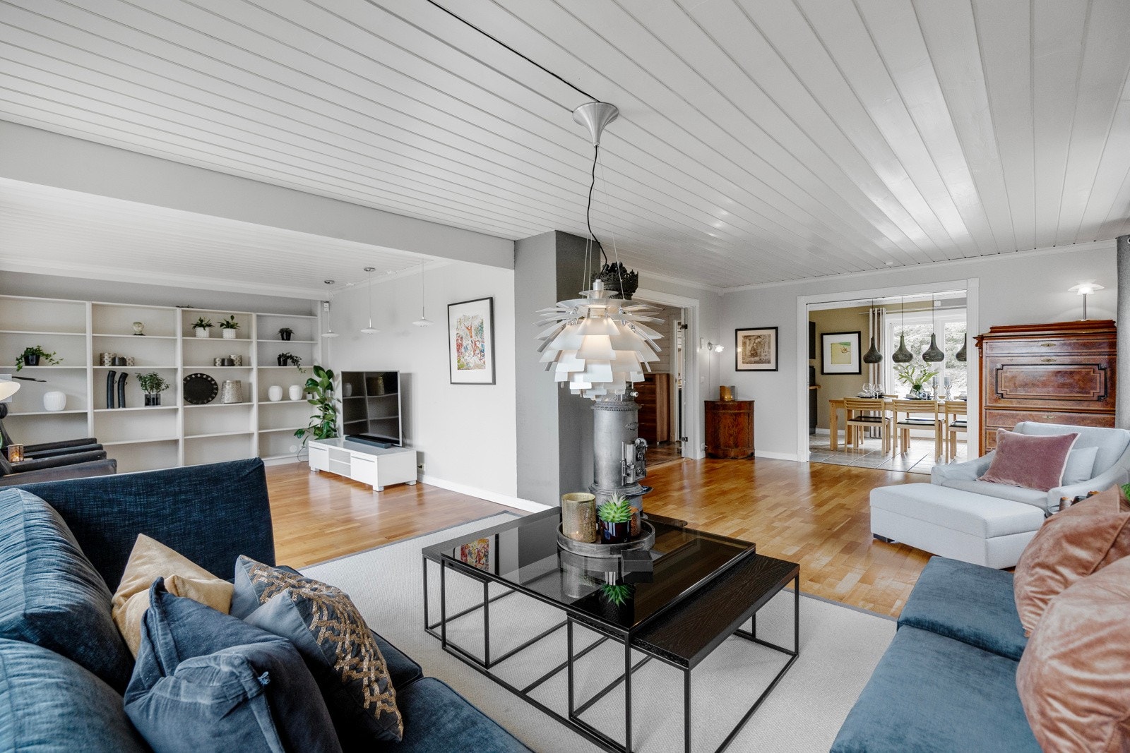 Vedovn gir god varme i vinterhalvåret. Galleribilde