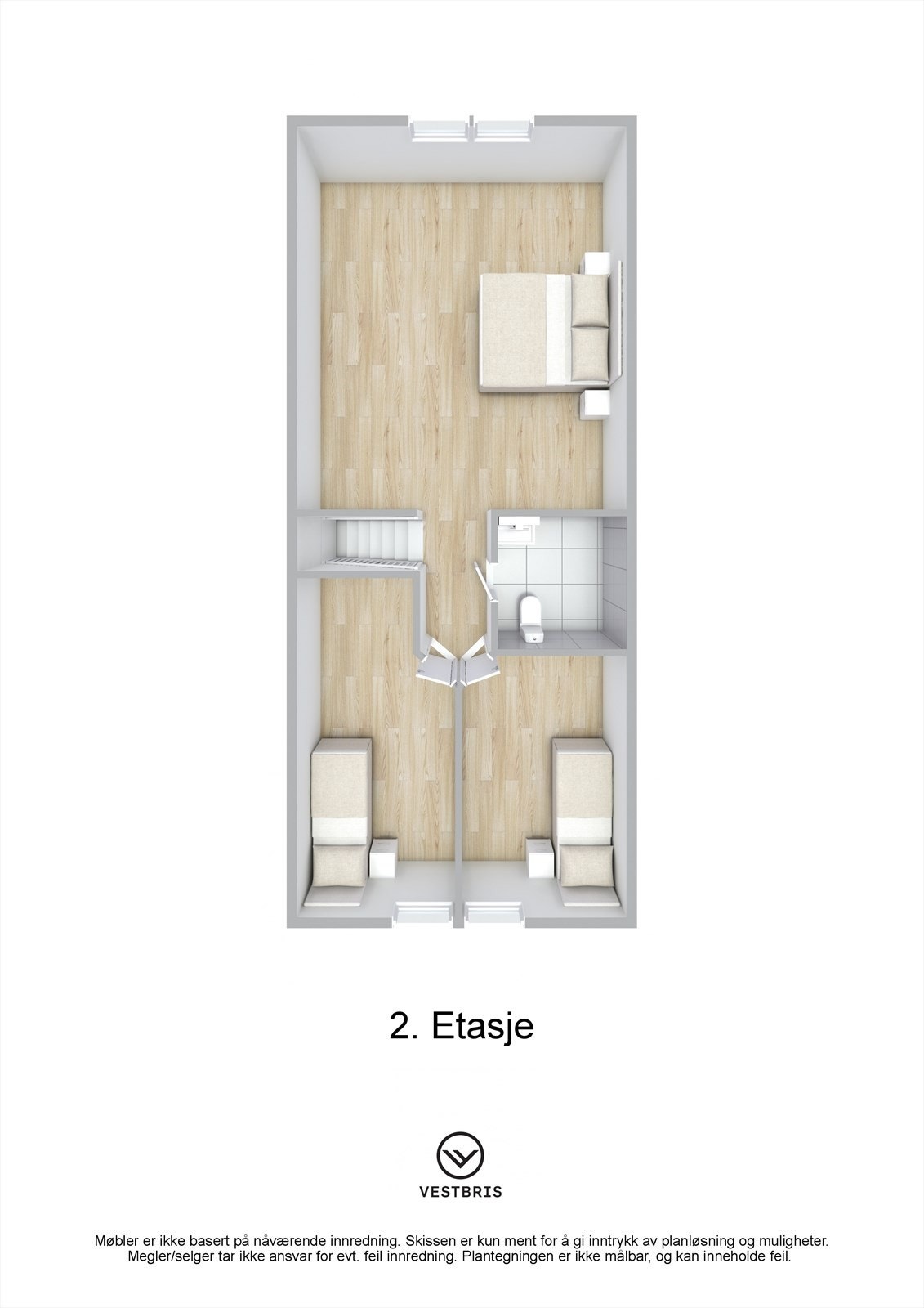 Plantegning - 3D Galleribilde