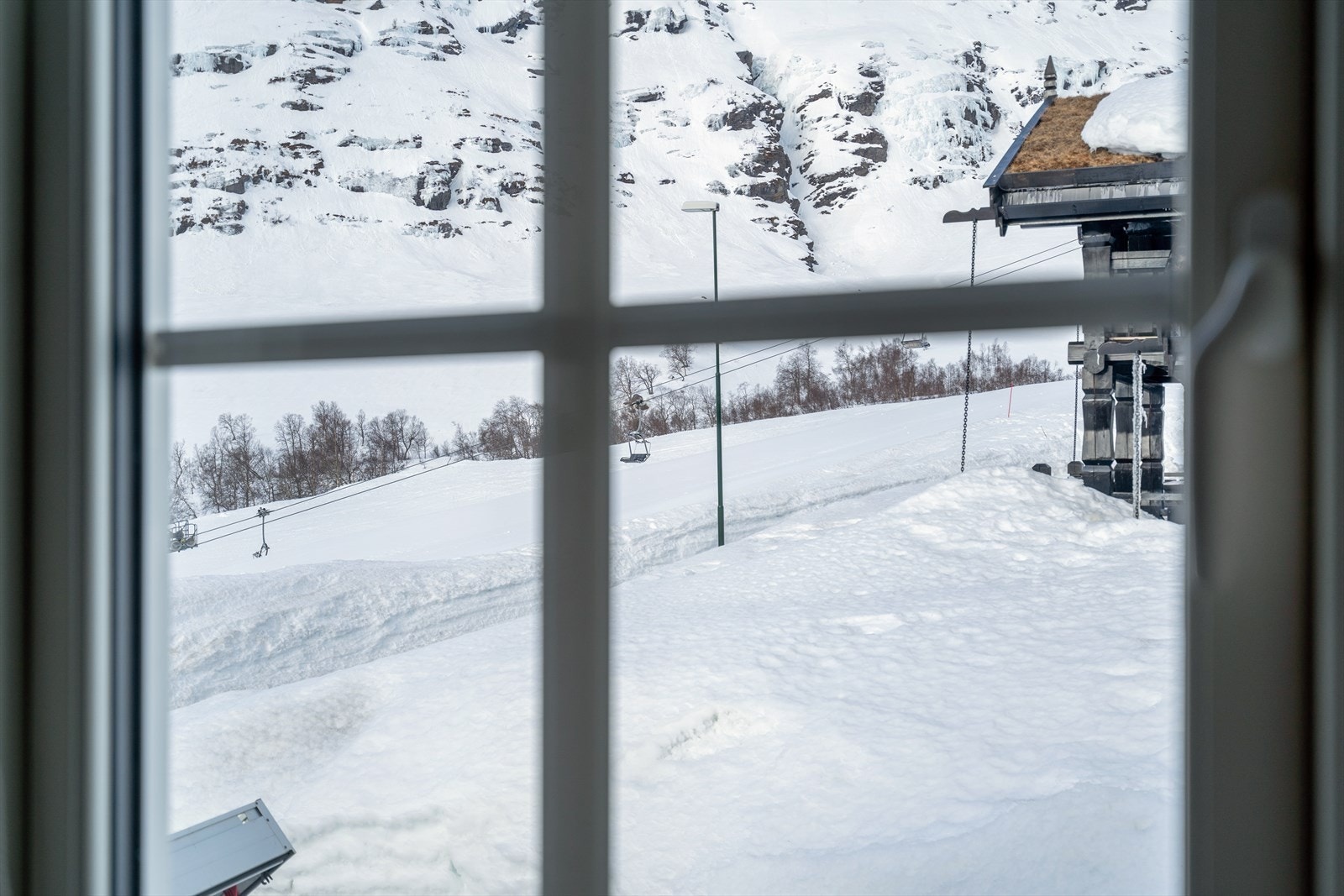 Sjelden nærhet til skiheisen Galleribilde