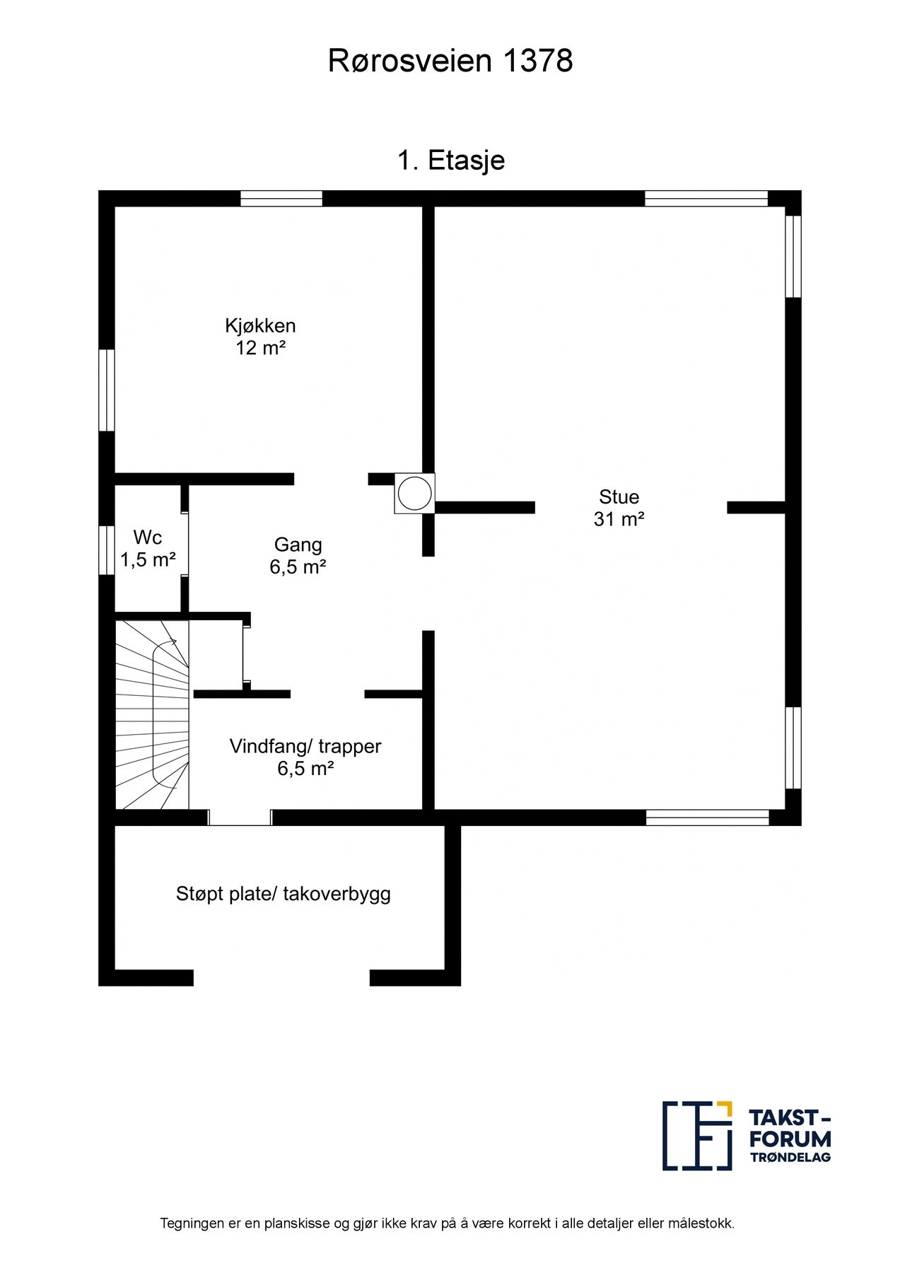 Planskisse Galleribilde