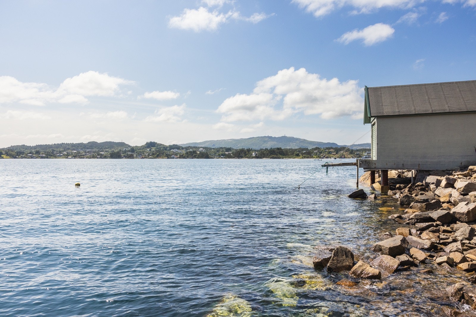 Samlet settt er naustet et ideelt sted å slappe av og nyte livet ved sjøen. Galleribilde