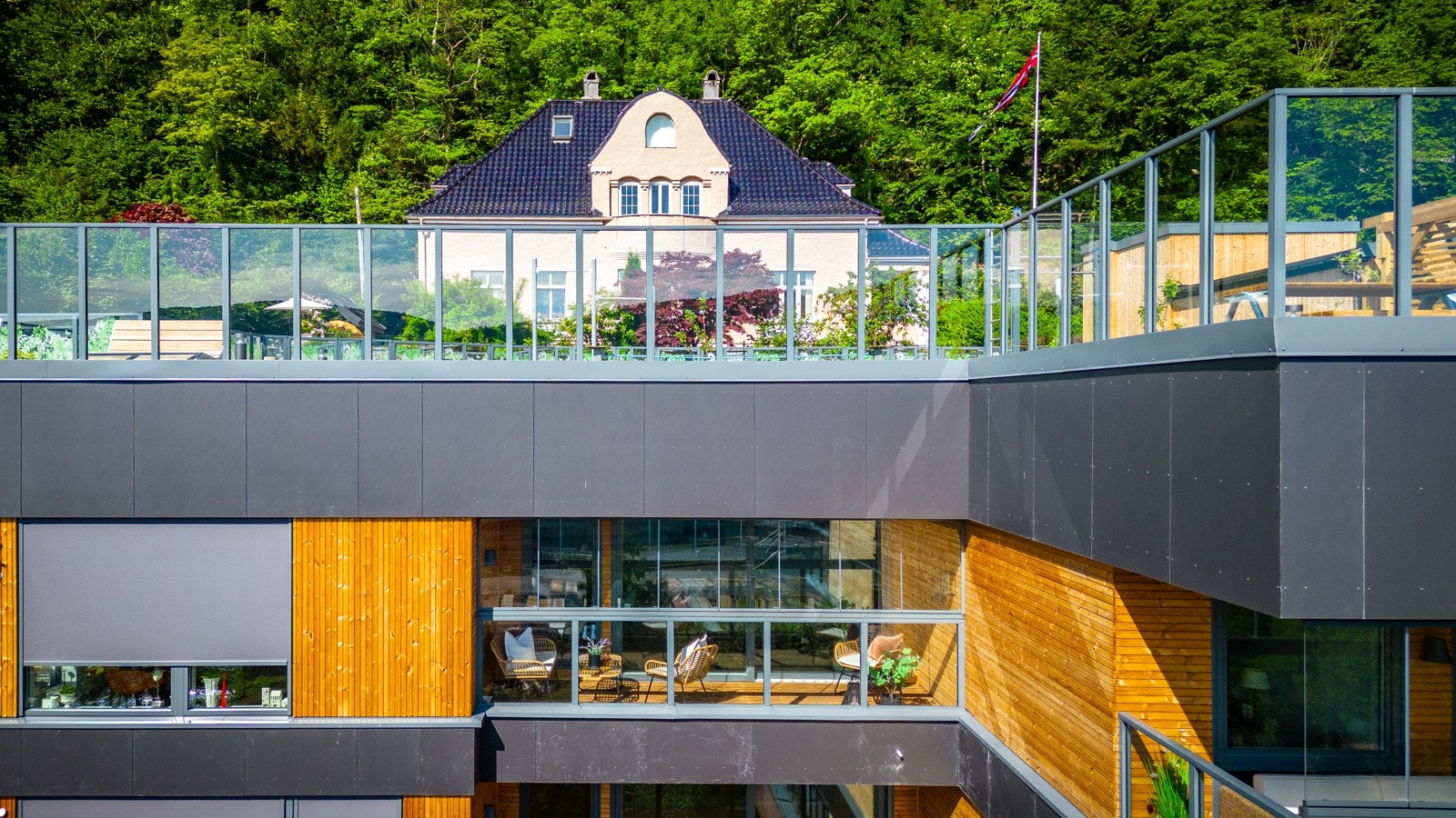 - Her vil du bo i fine omgivelser i et nytt og attraktivt boligsameie i Bergen sentrum - Galleribilde
