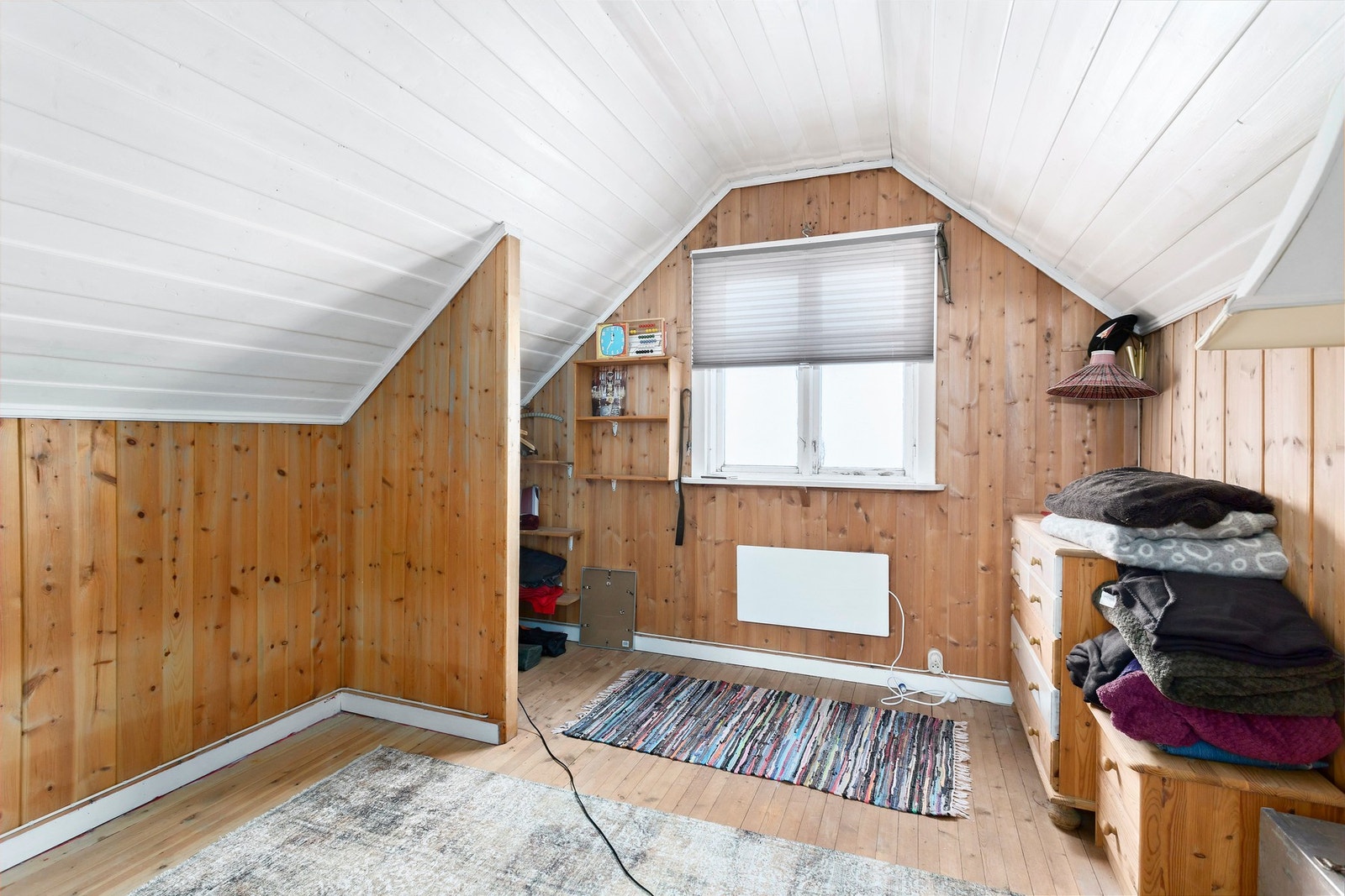 Rom i loftsetg. Galleribilde