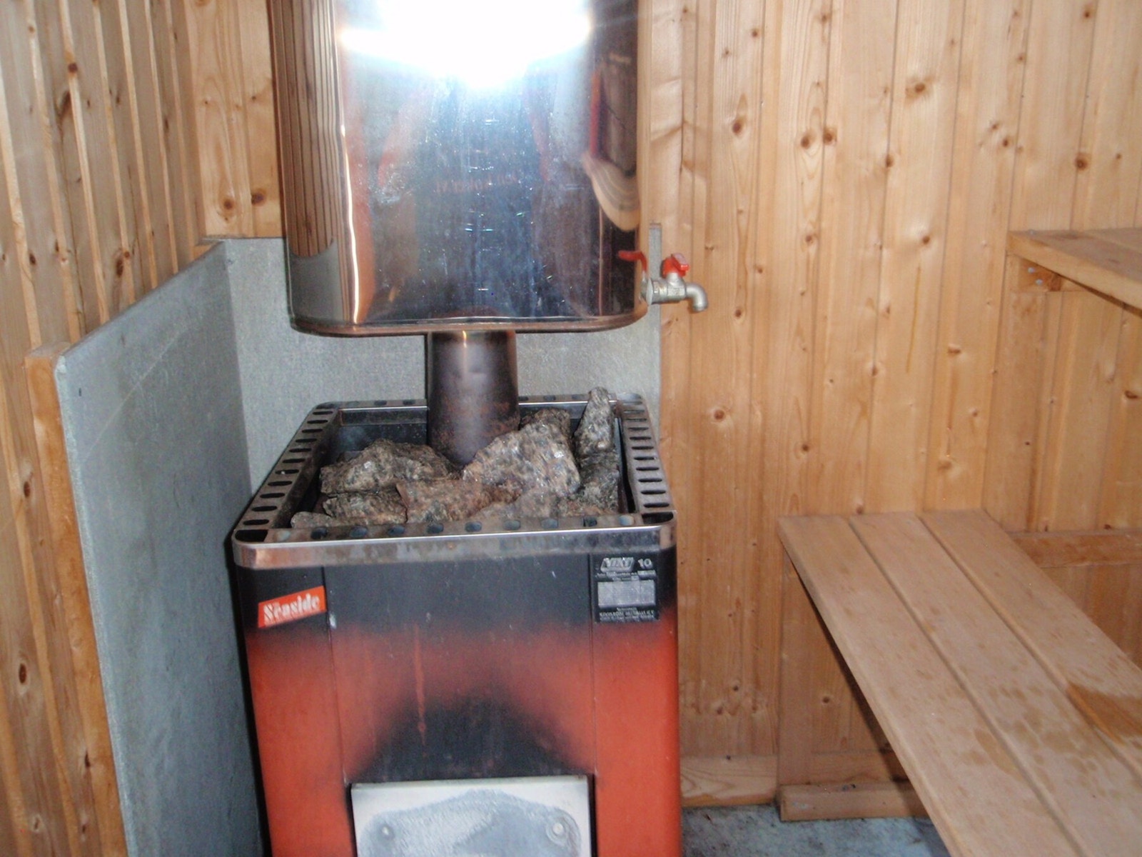 Her kan man fint slappe av etter en lang dag på tur. Galleribilde