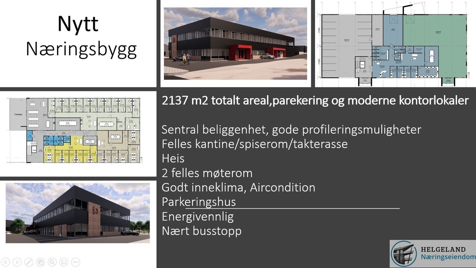 Nytt næringsbygg på 2120m2 Galleribilde