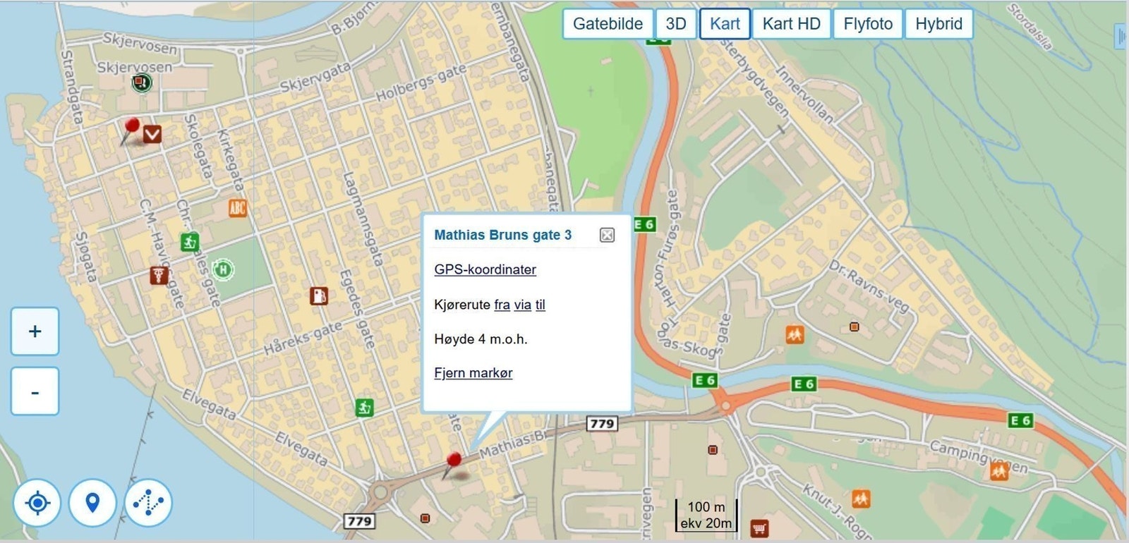 Sentralt i Mosjøen Galleribilde