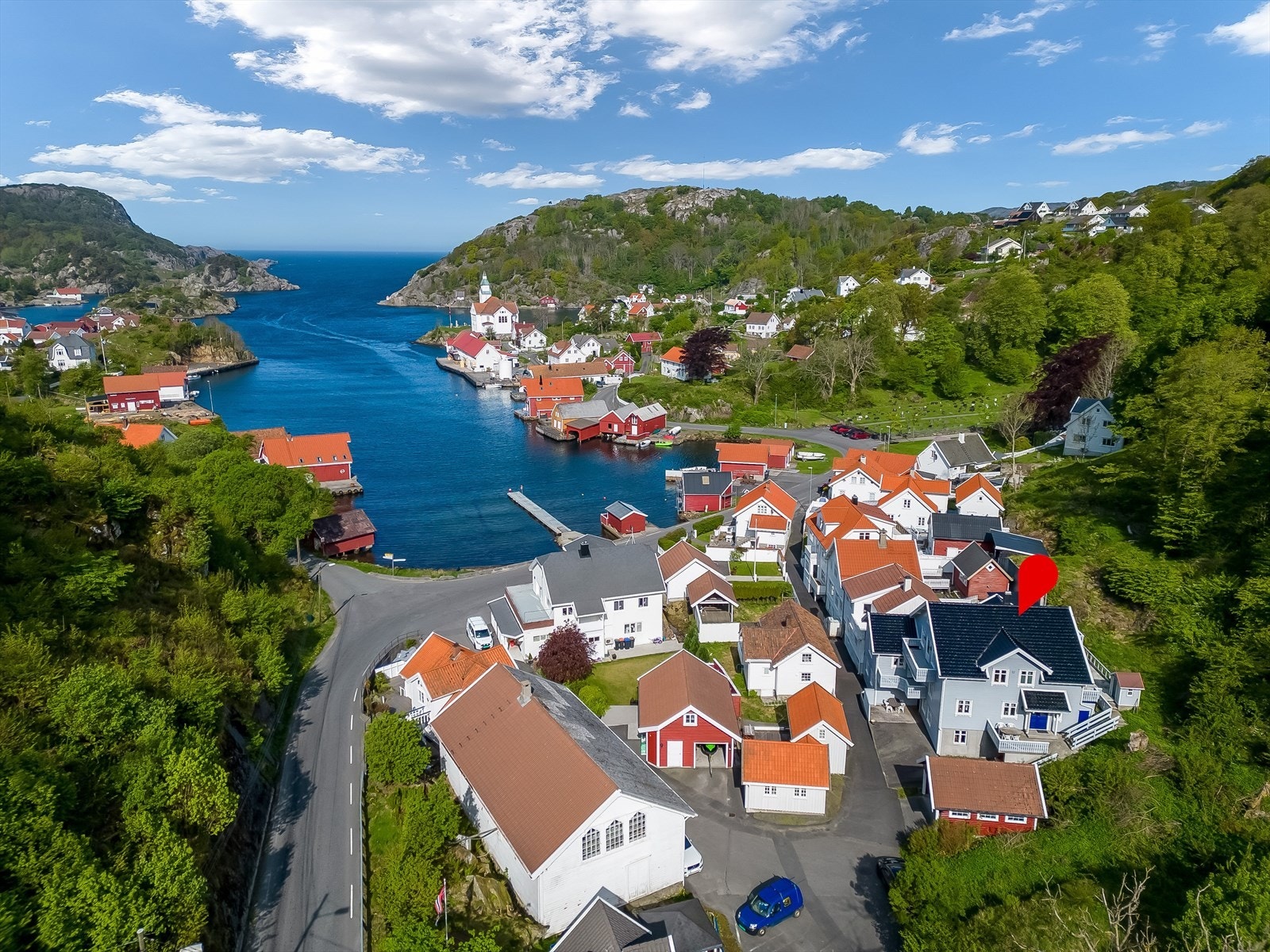 Velkommen til Kirmehamn på Hidra! Galleribilde