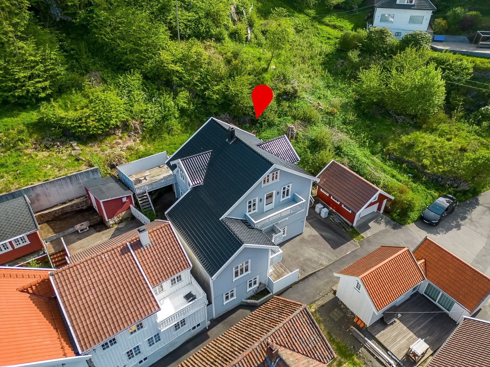 Dronefoto Galleribilde