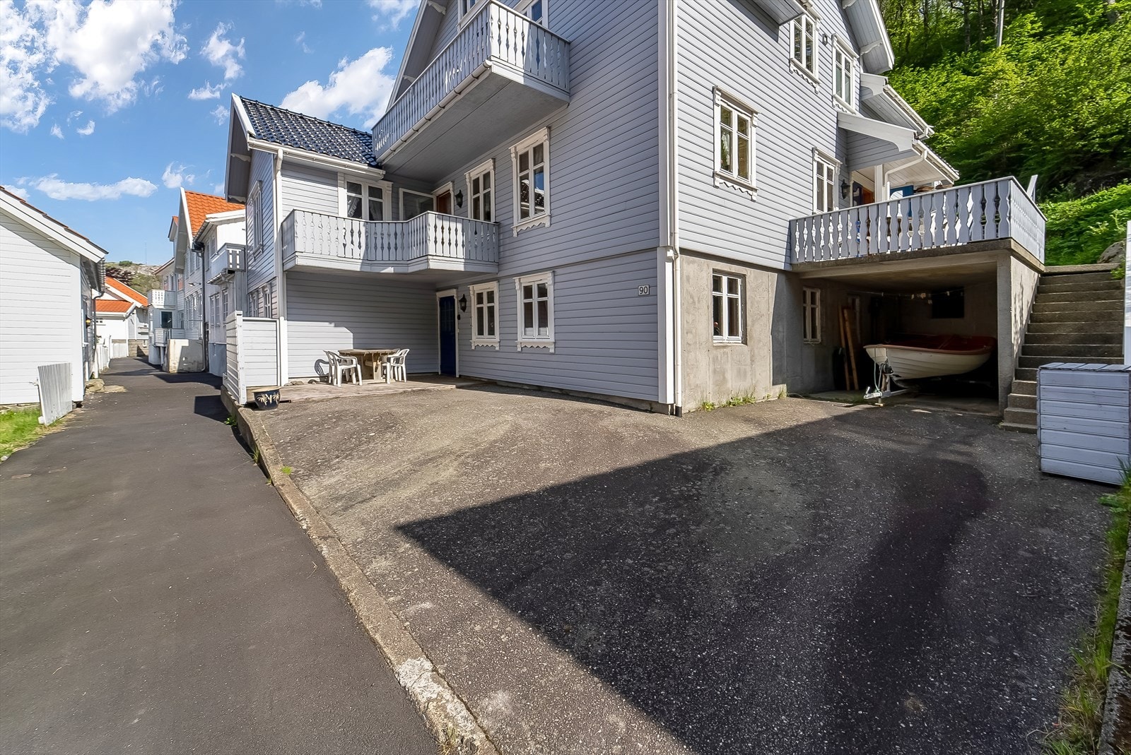 Gårdsrom Galleribilde