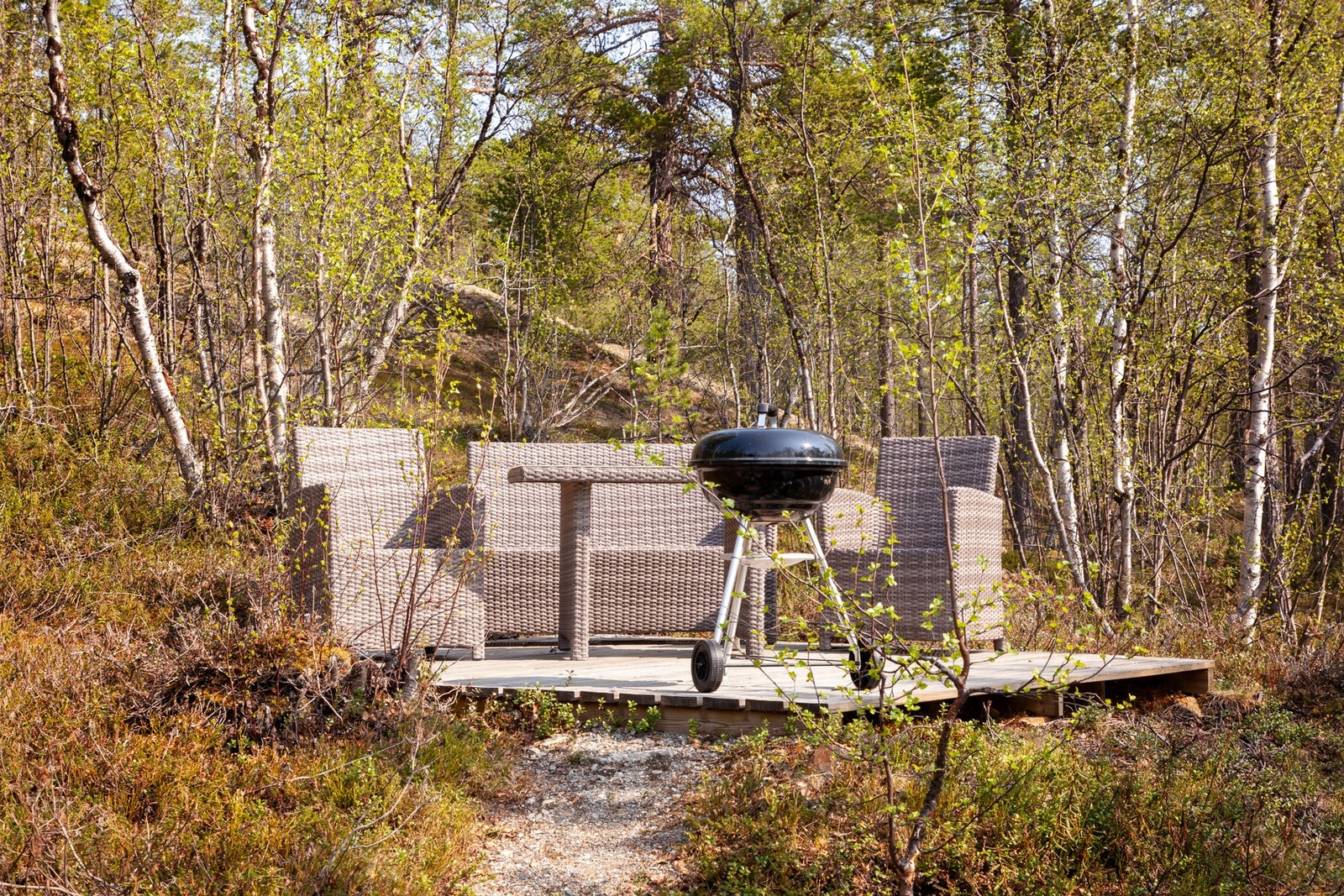 Uteplass Galleribilde