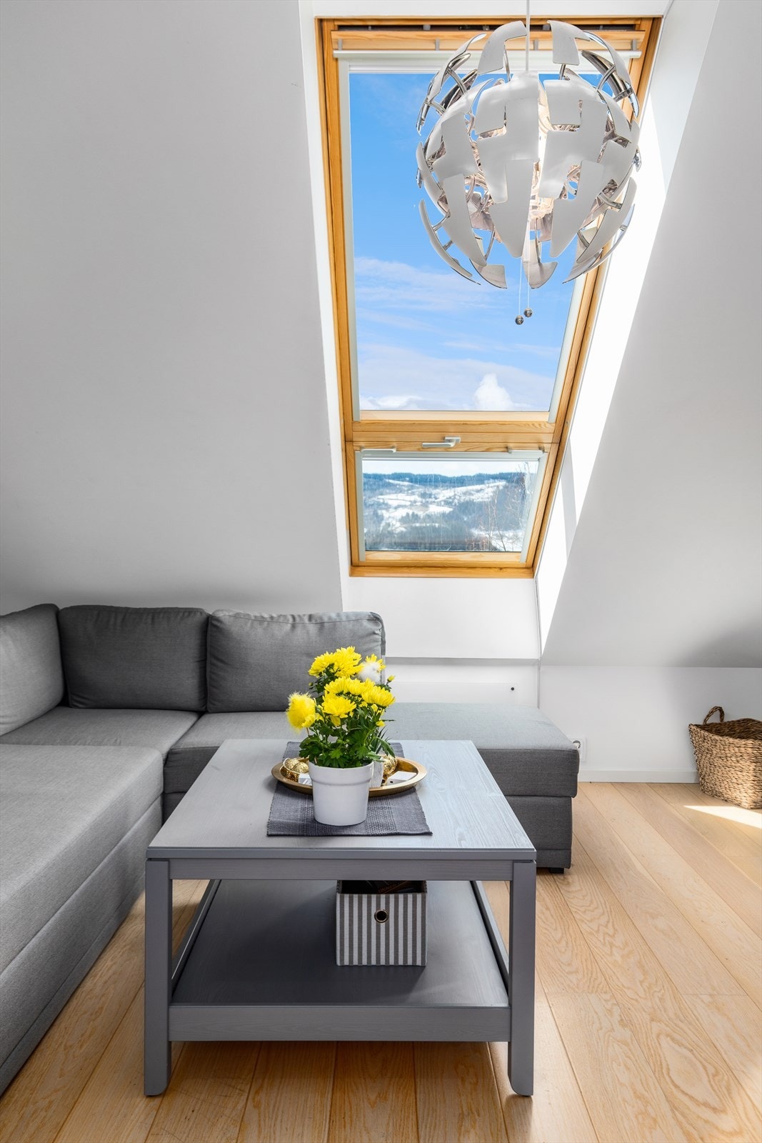 Leiligheten er gjennomgående. Galleribilde