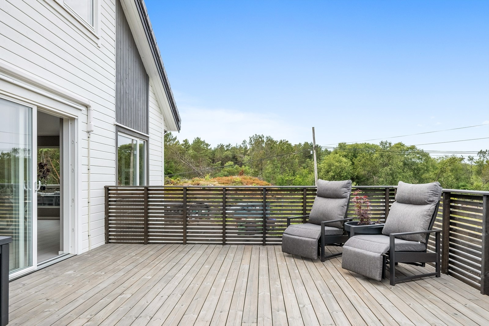 Nydelig sted å nyte kveldssolen på fine sommerdager Galleribilde