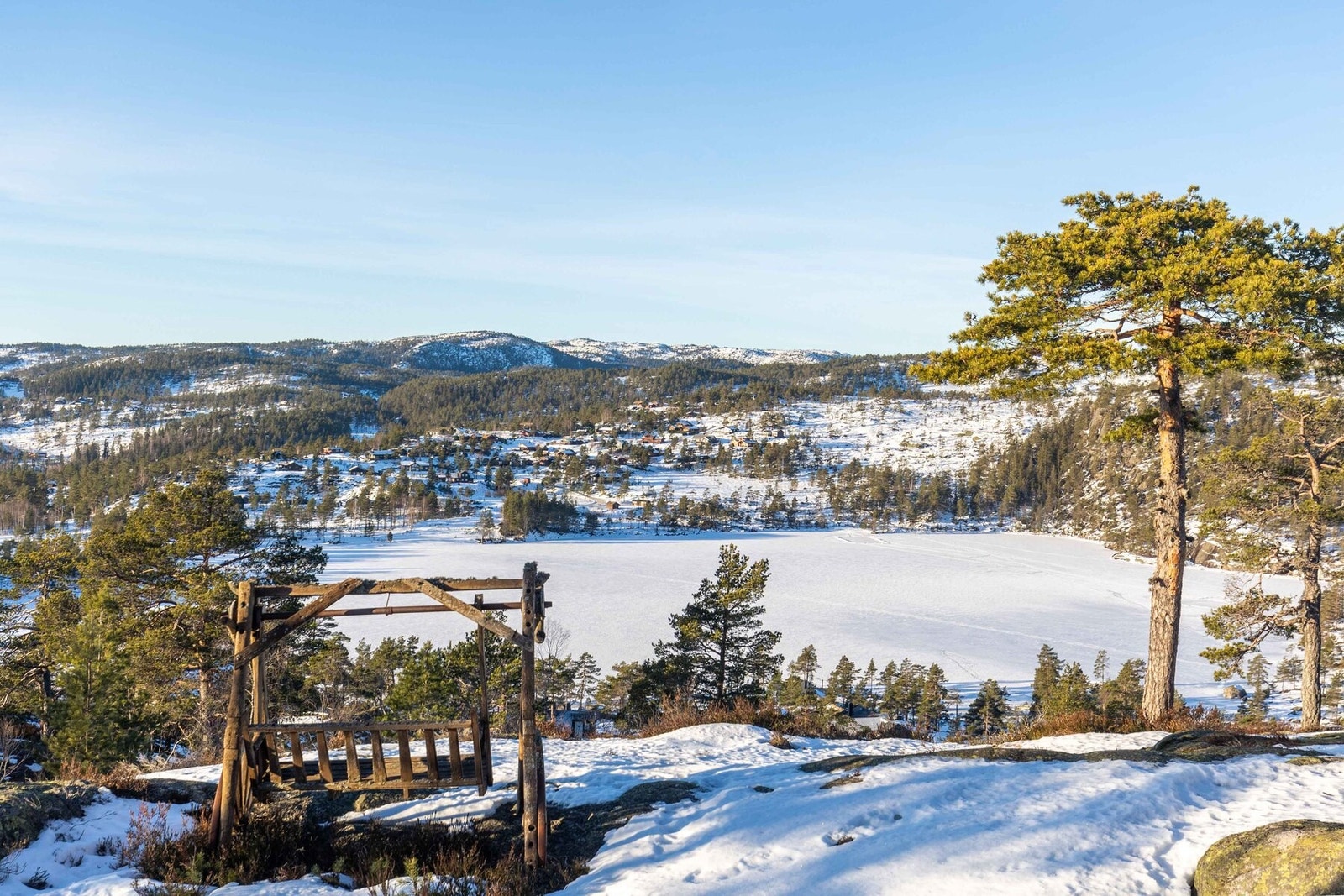 Fra tomteområdet Galleribilde