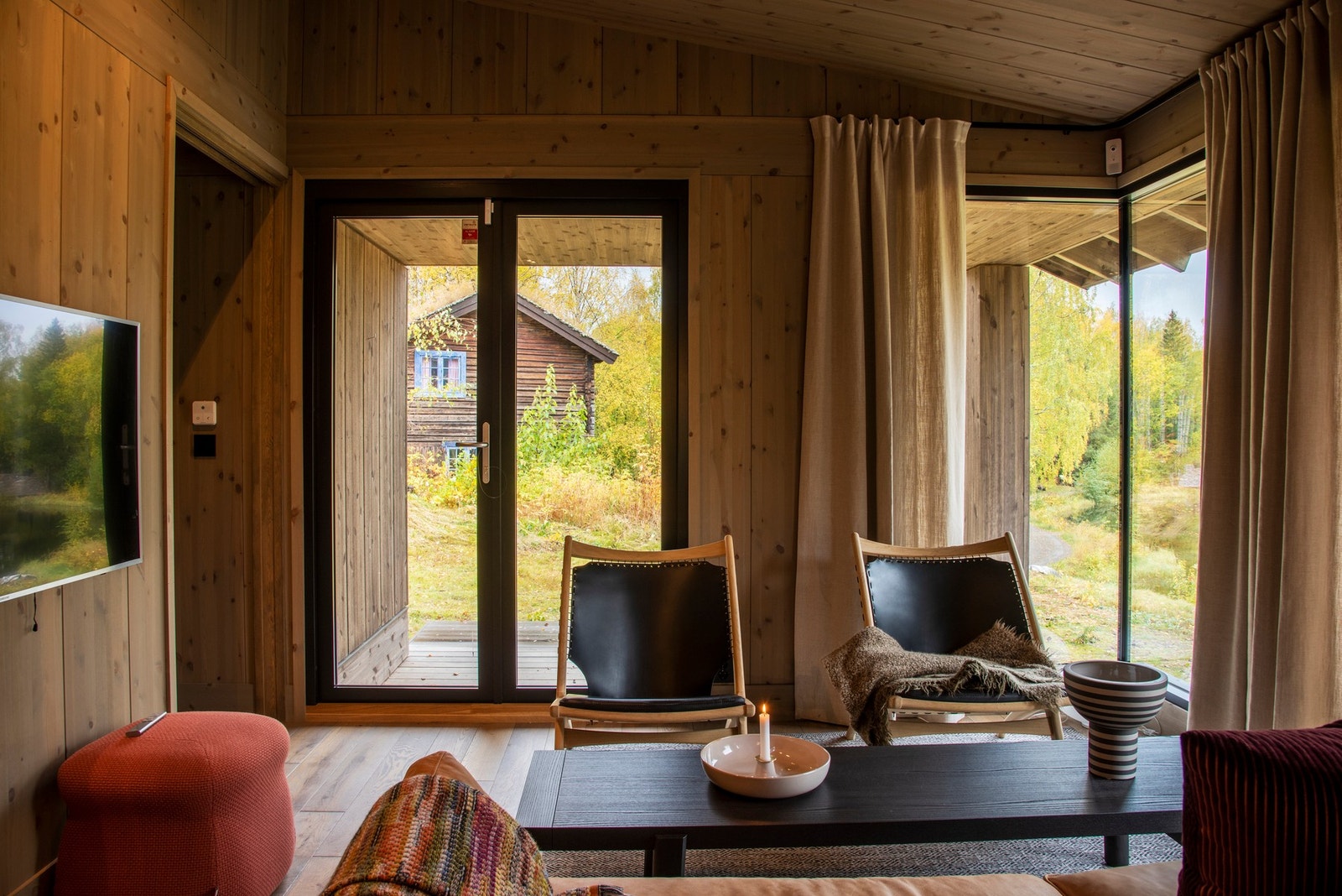 Foto fra stue i tilsvarende modell Galleribilde