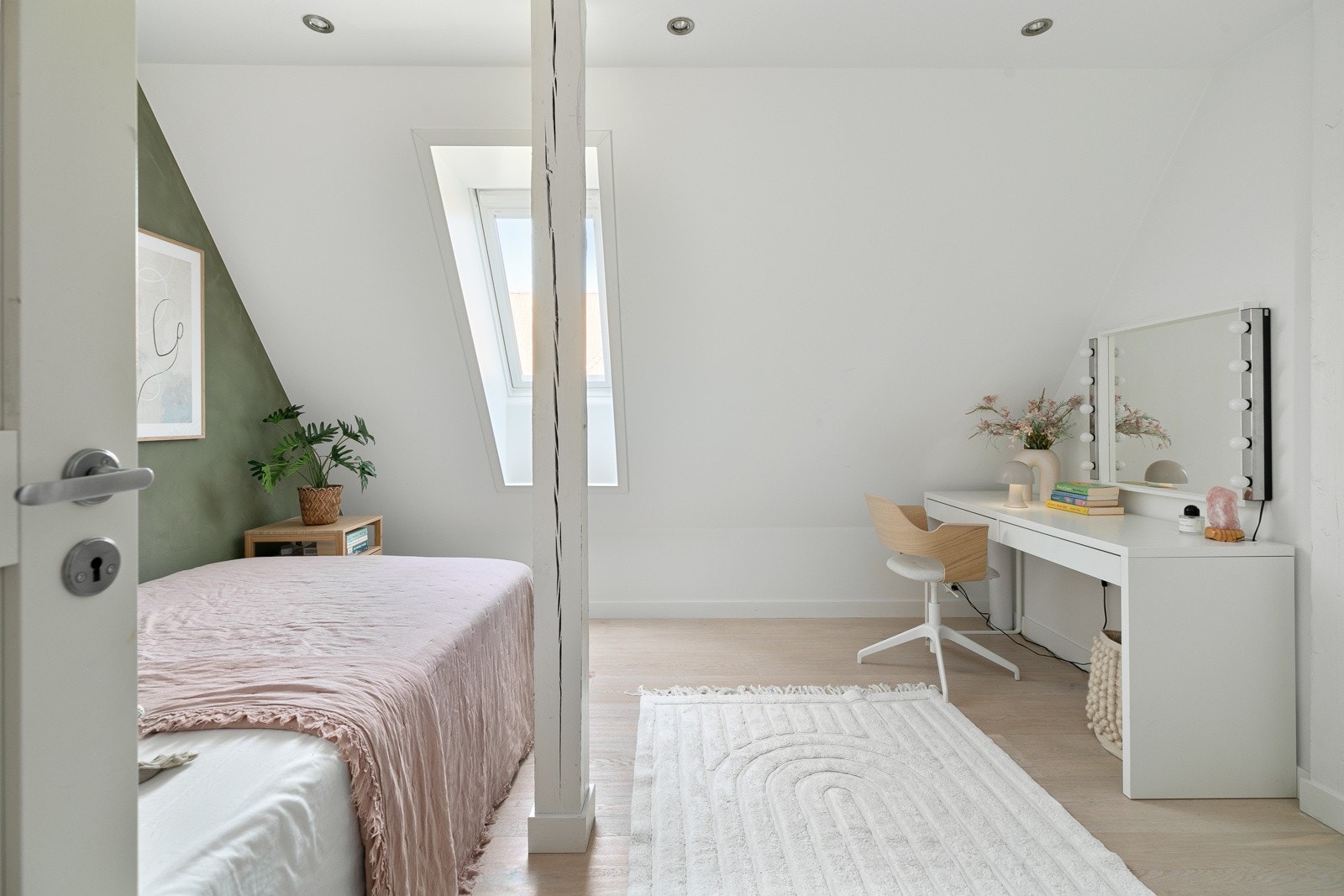 Plan 2 - loftetasjen byr på boligens soverom II. Galleribilde