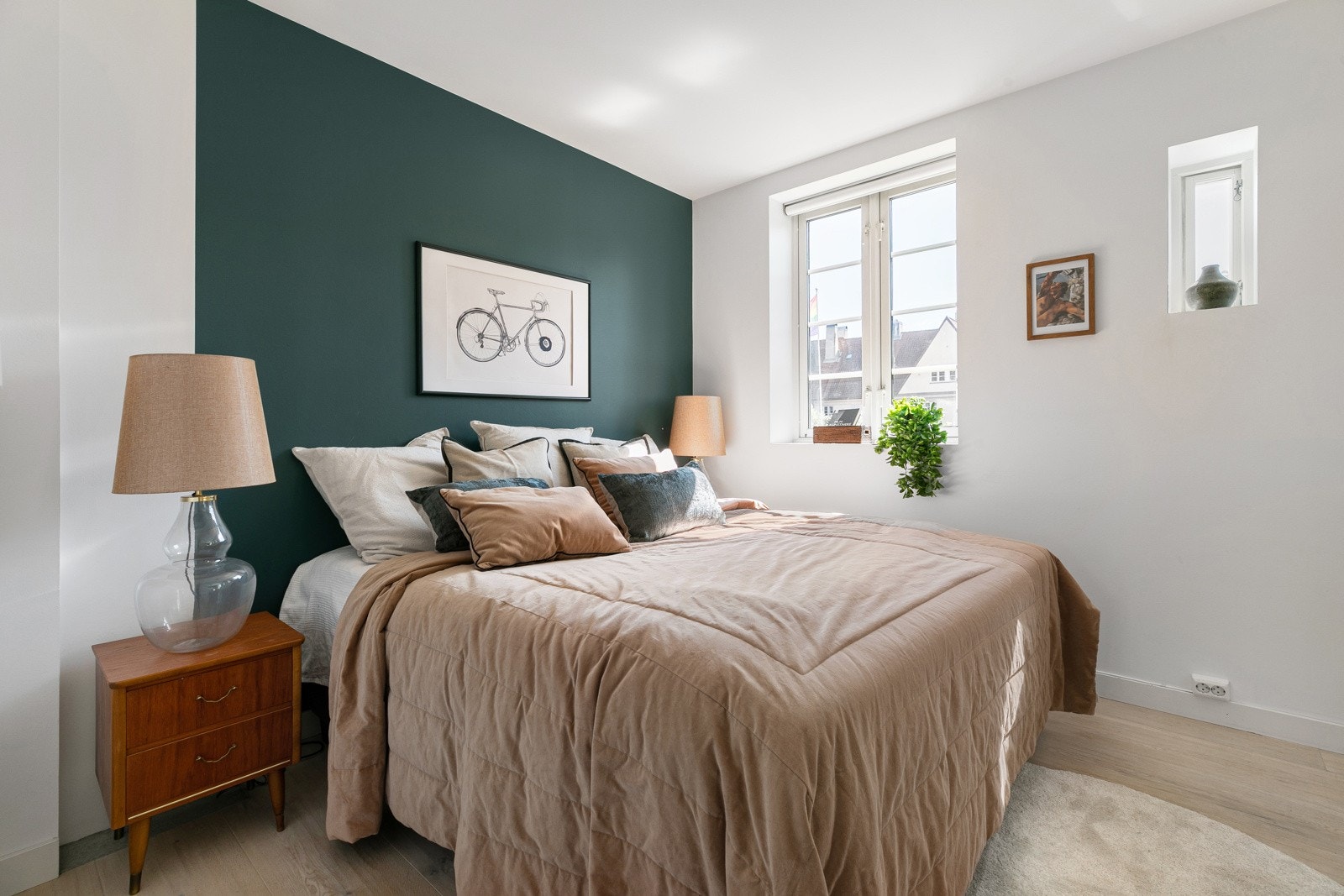 Alle soverommene i leilighetene er separert til hvert sitt plan. Galleribilde