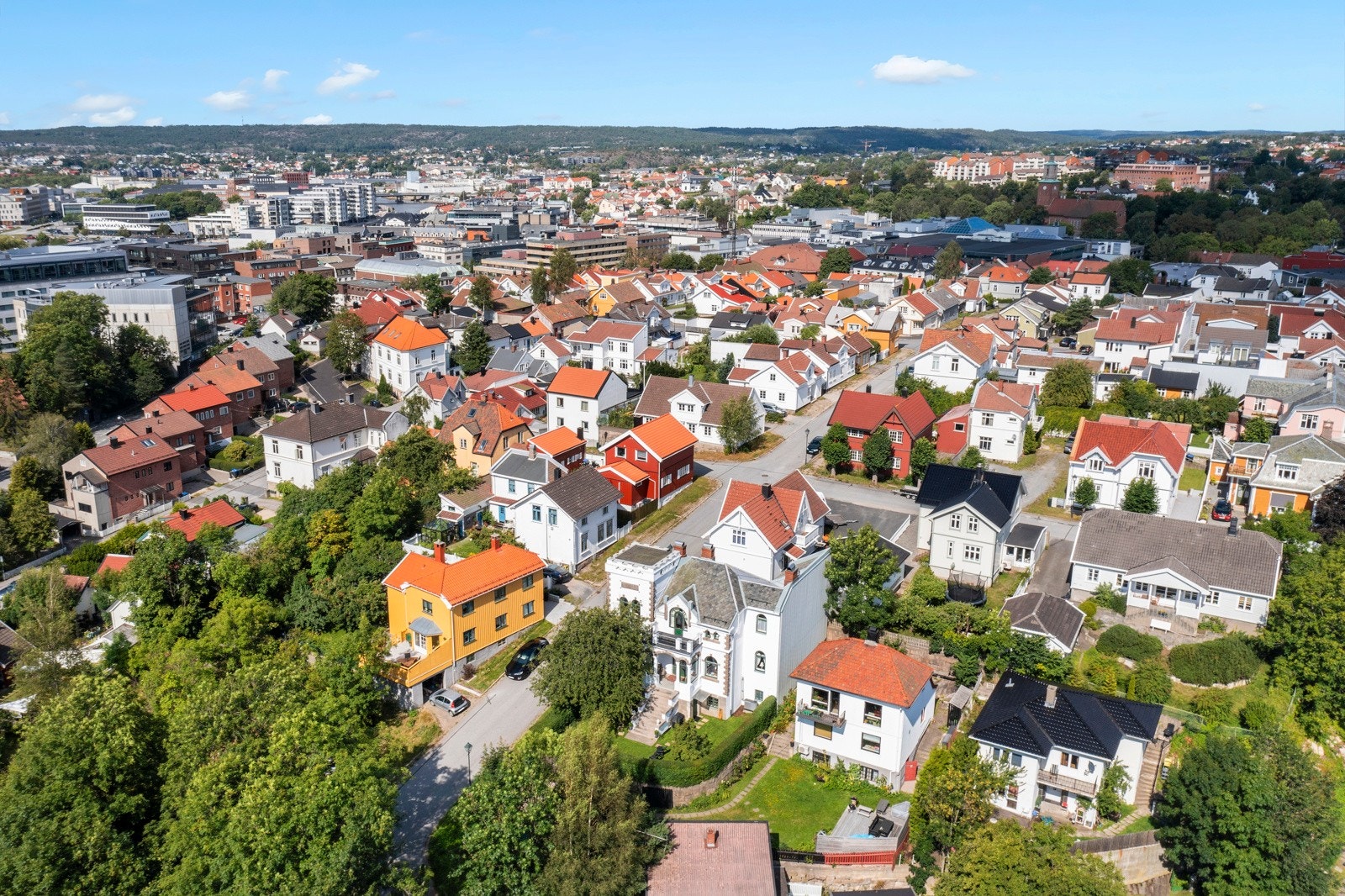 Dronefoto Galleribilde