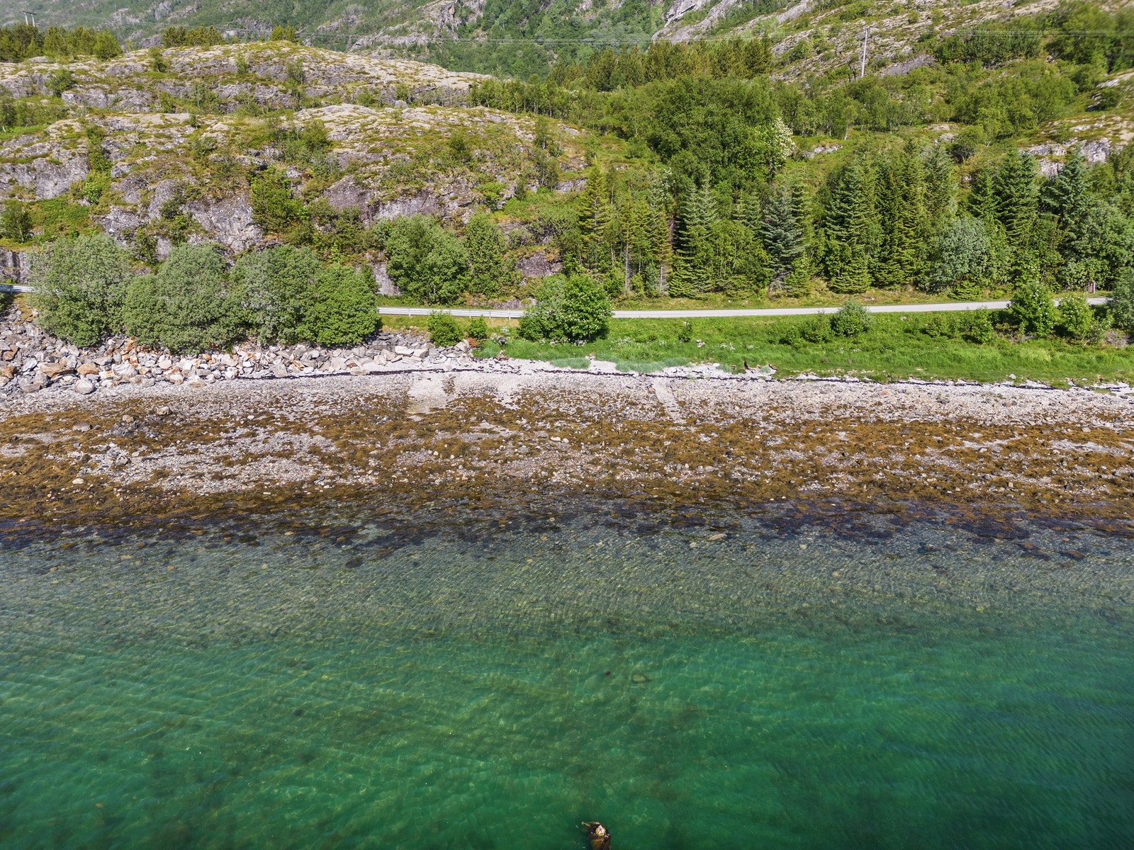 Eiendommen har også en liten tomtebit ved sjøen Galleribilde